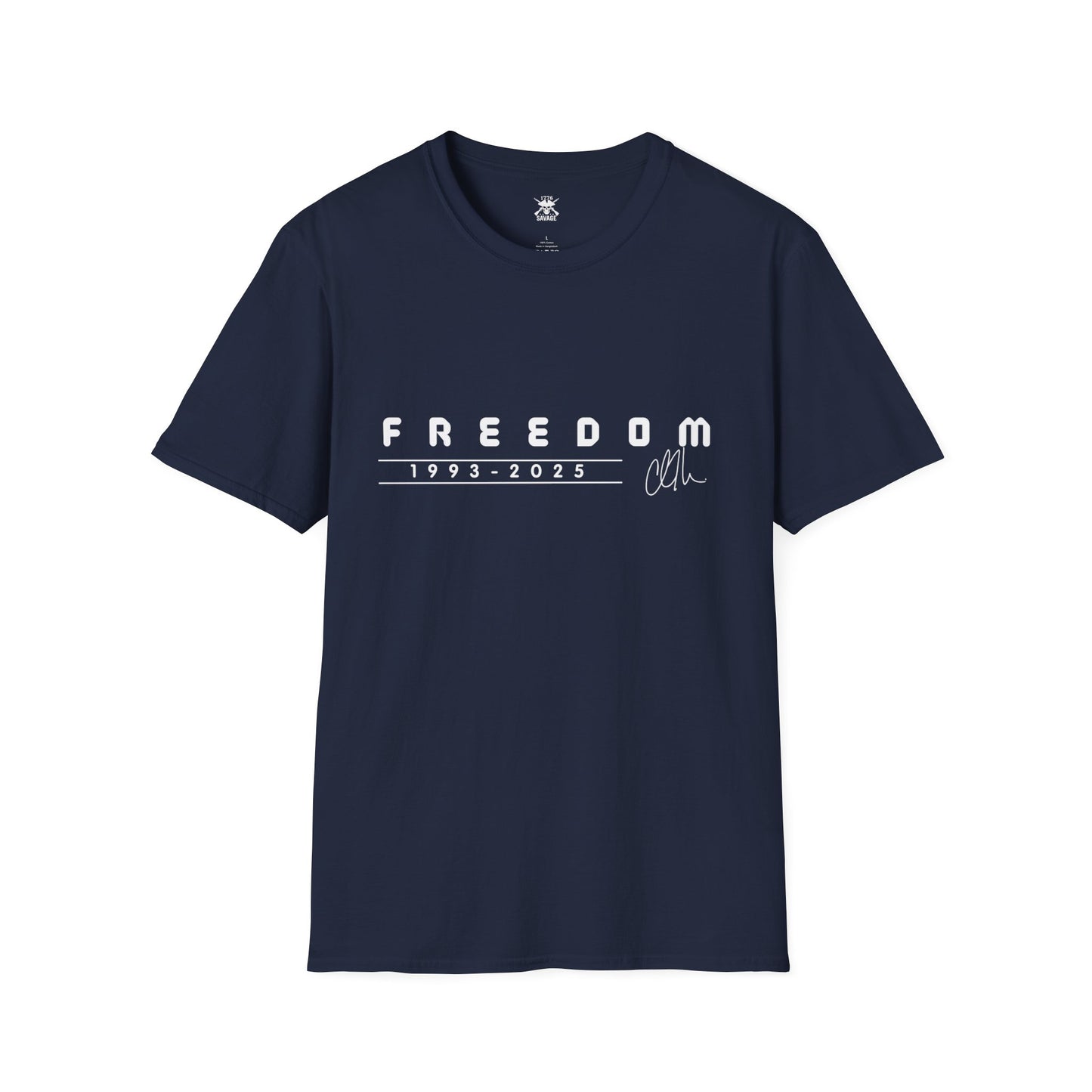 Freedom Charlie Kirk Memorial Unisex T-Shirt | Casual Streetwear