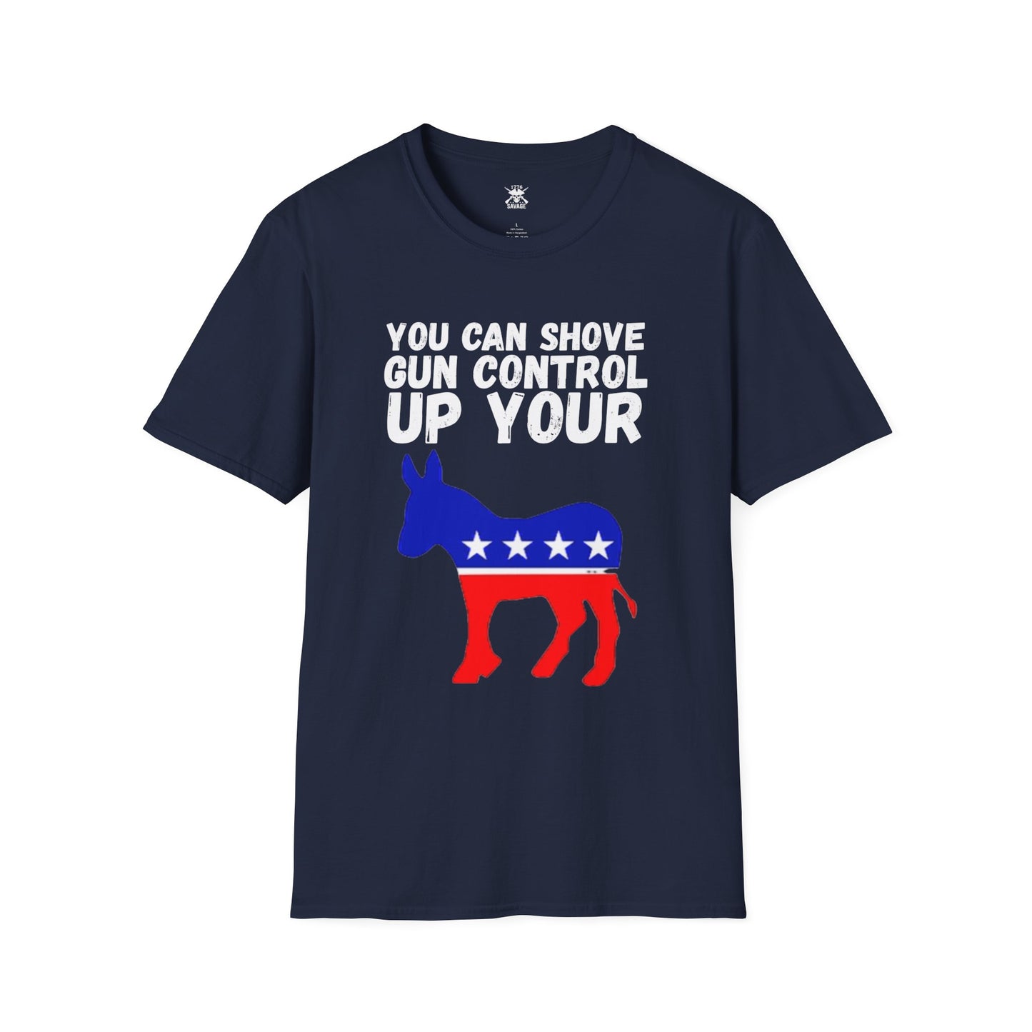 Shove Gun Control Graphic Unisex T-Shirt | Casual Streetwear