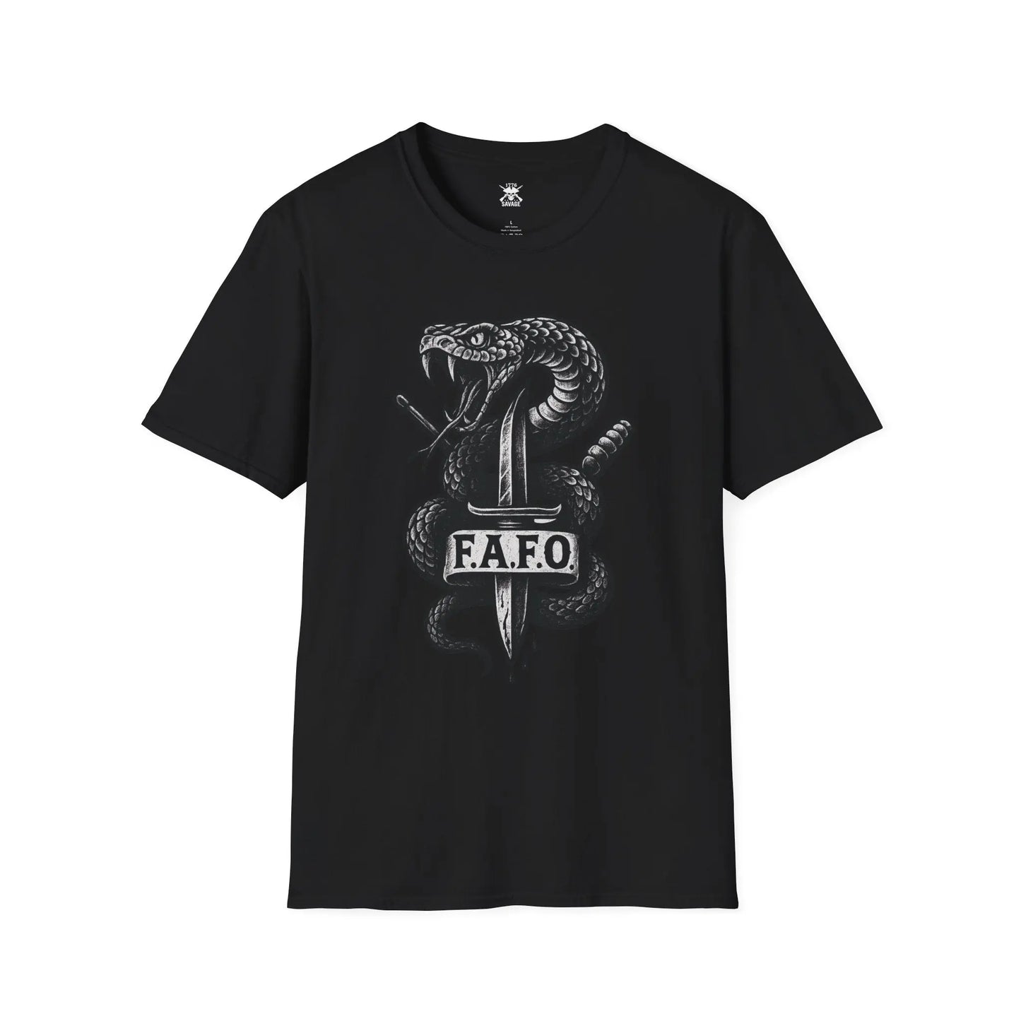 F.A.F.O. Snake Graphic Unisex T-Shirt | Casual Streetwear - 1776 Savage American Apparel