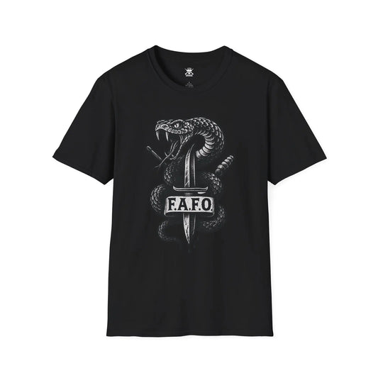 F.A.F.O. Snake Graphic Unisex T-Shirt | Casual Streetwear - 1776 Savage American Apparel