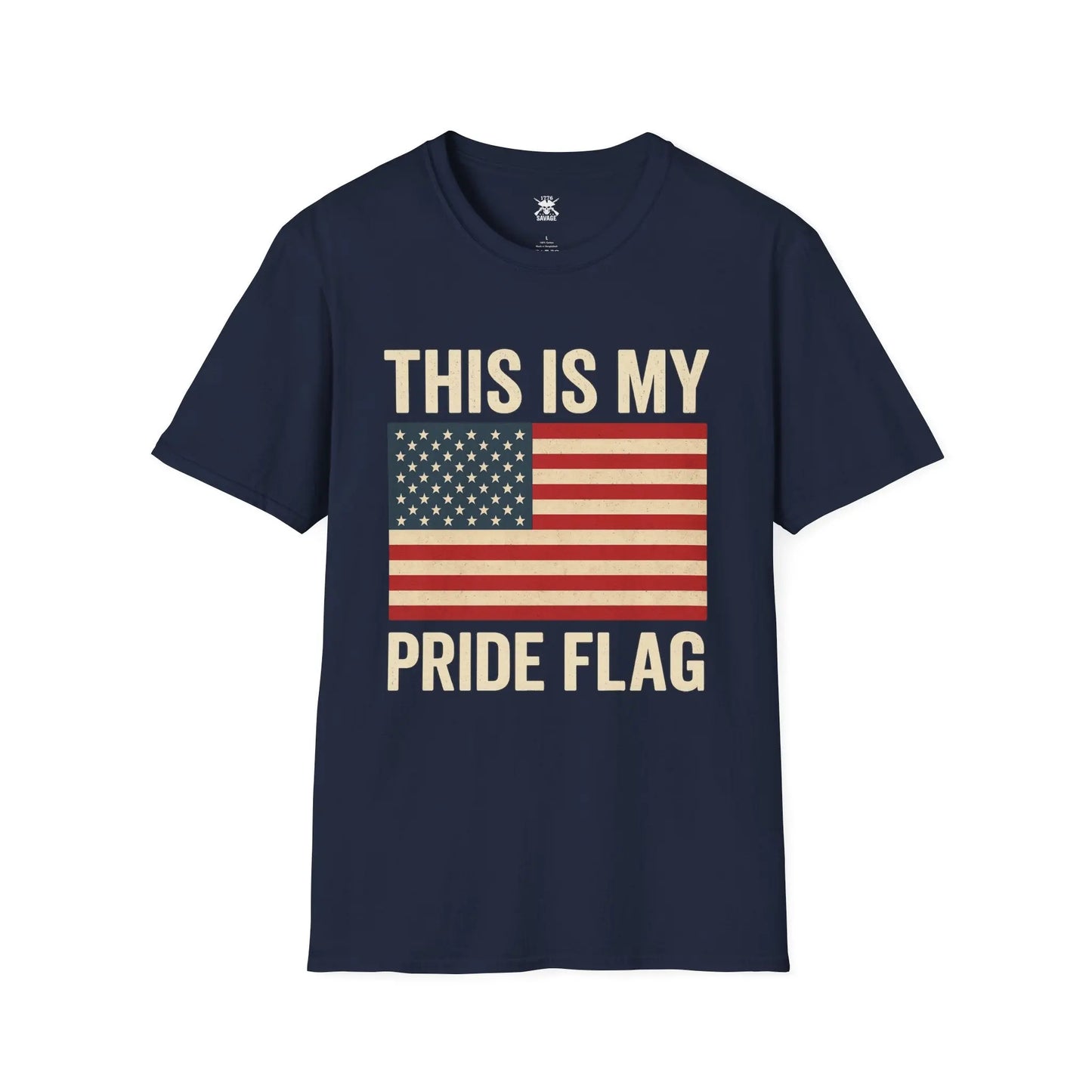 This Is My Pride Flag Graphic Unisex T-Shirt | Casual Streetwear Printify