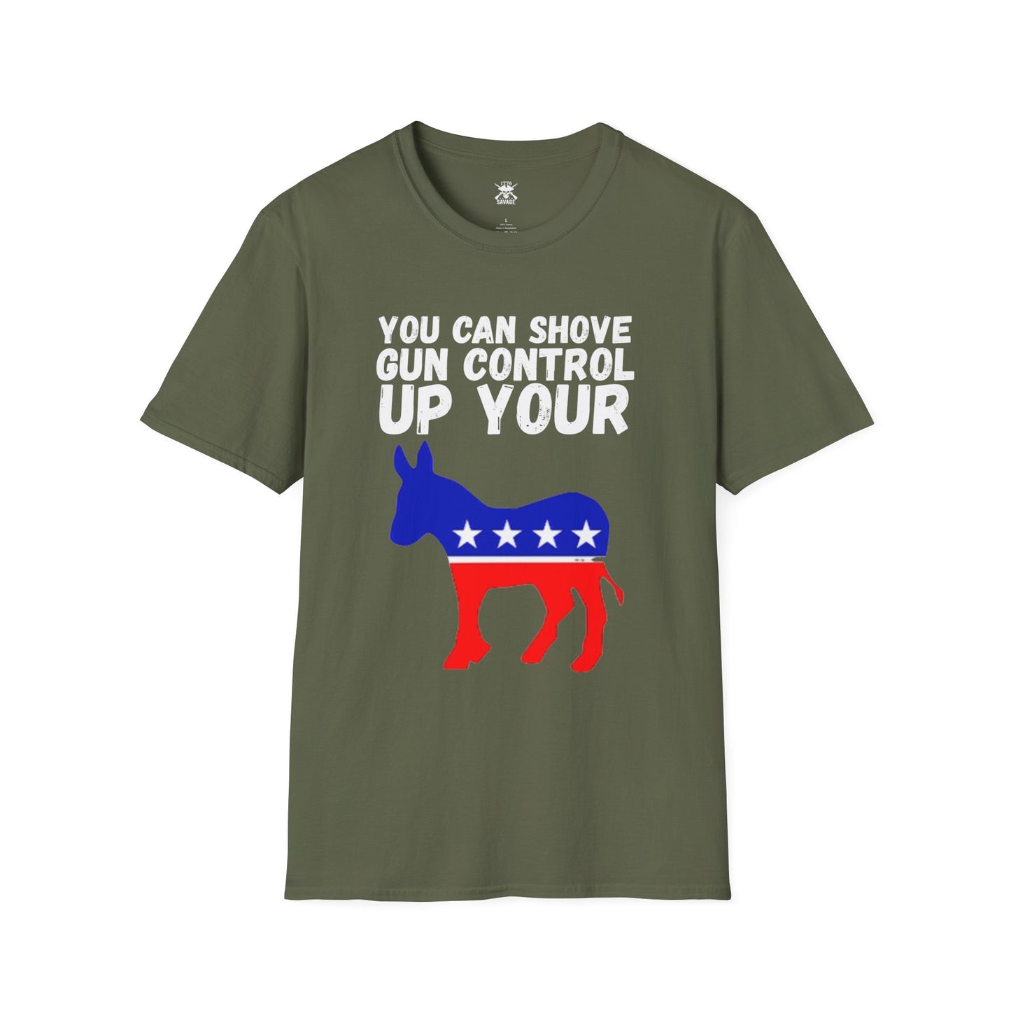 Shove Gun Control Graphic Unisex T-Shirt | Casual Streetwear
