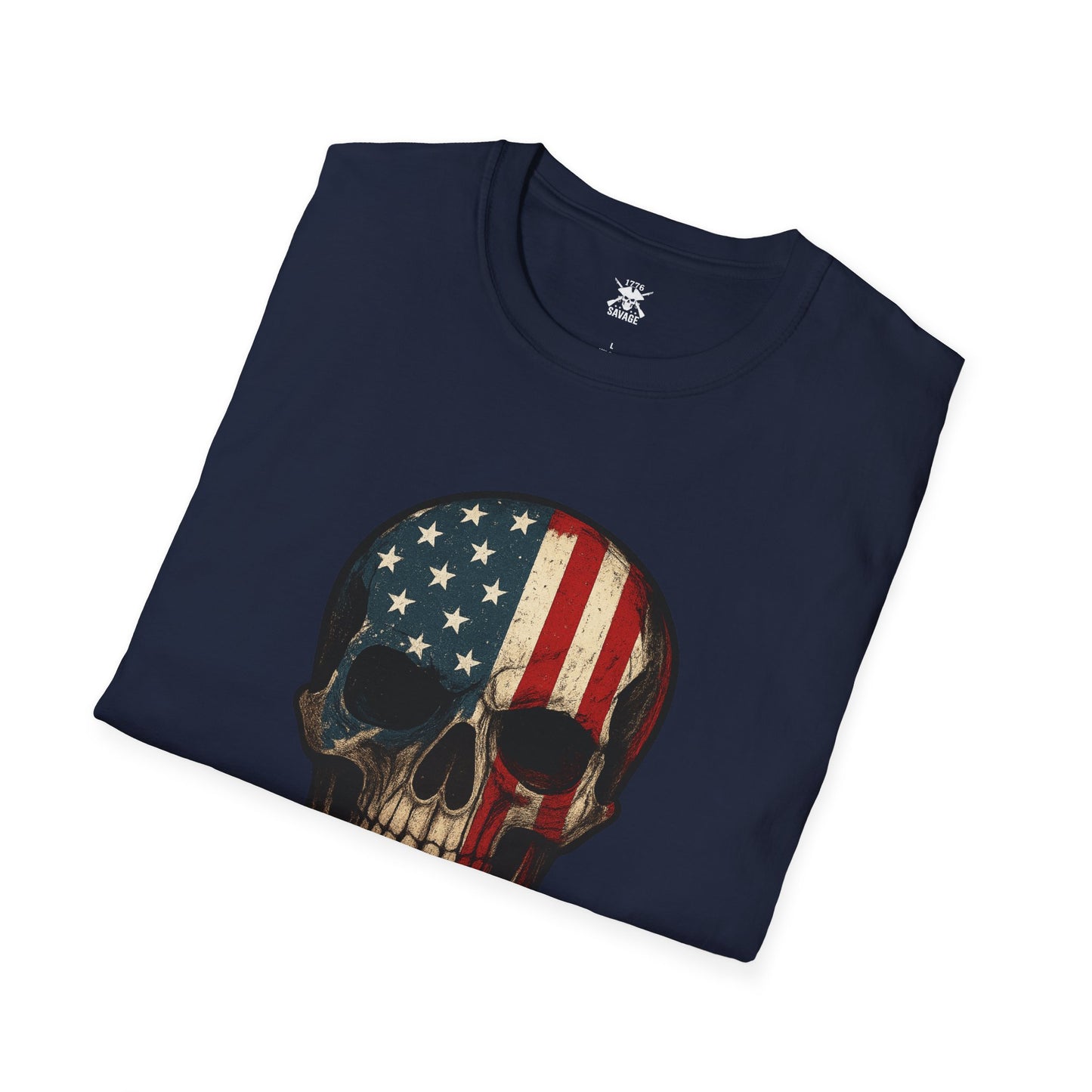 F.A.F.O. American Skull Graphic Unisex T-Shirt | Casual Streetwear