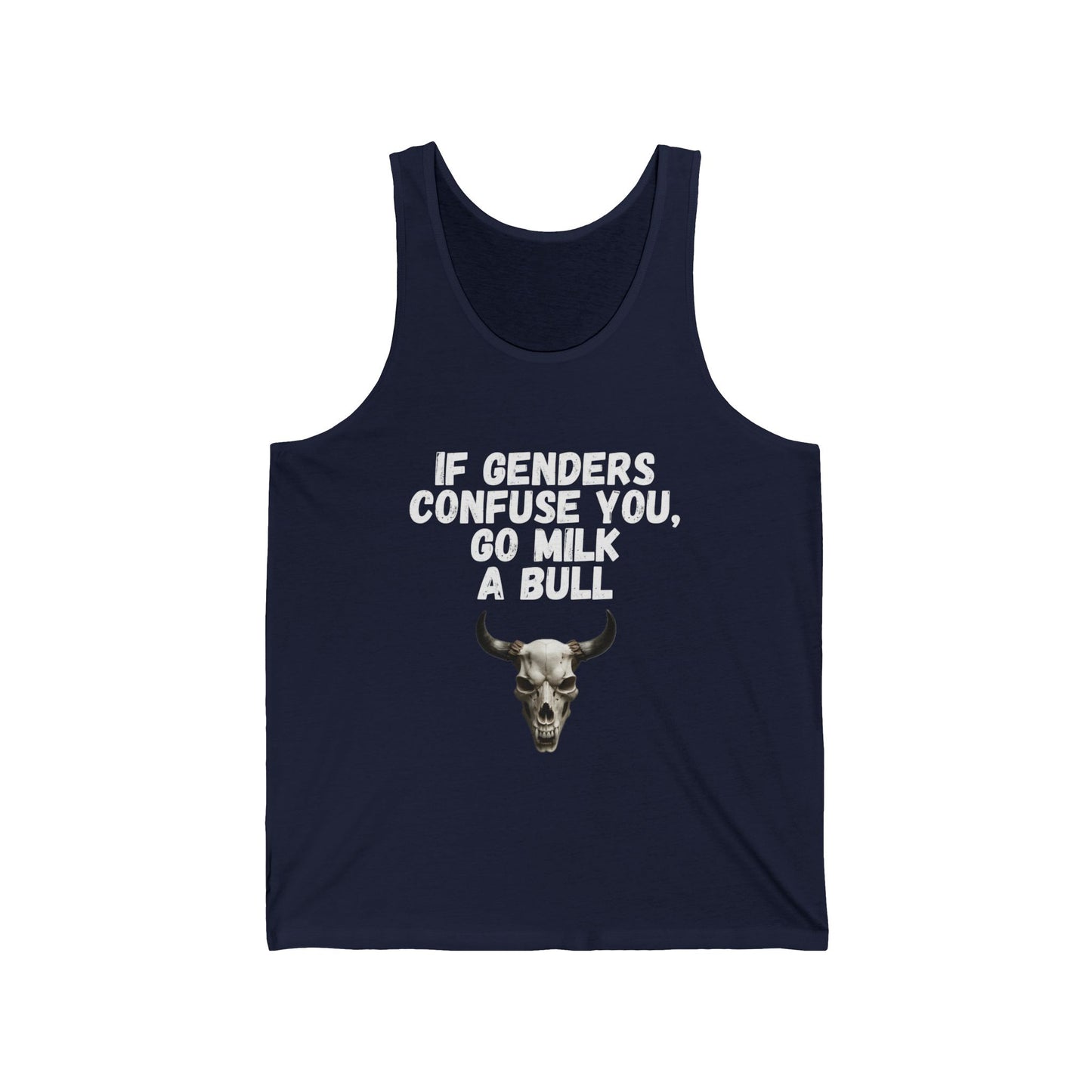 Gender Confusion Men’s Jersey Tank Top