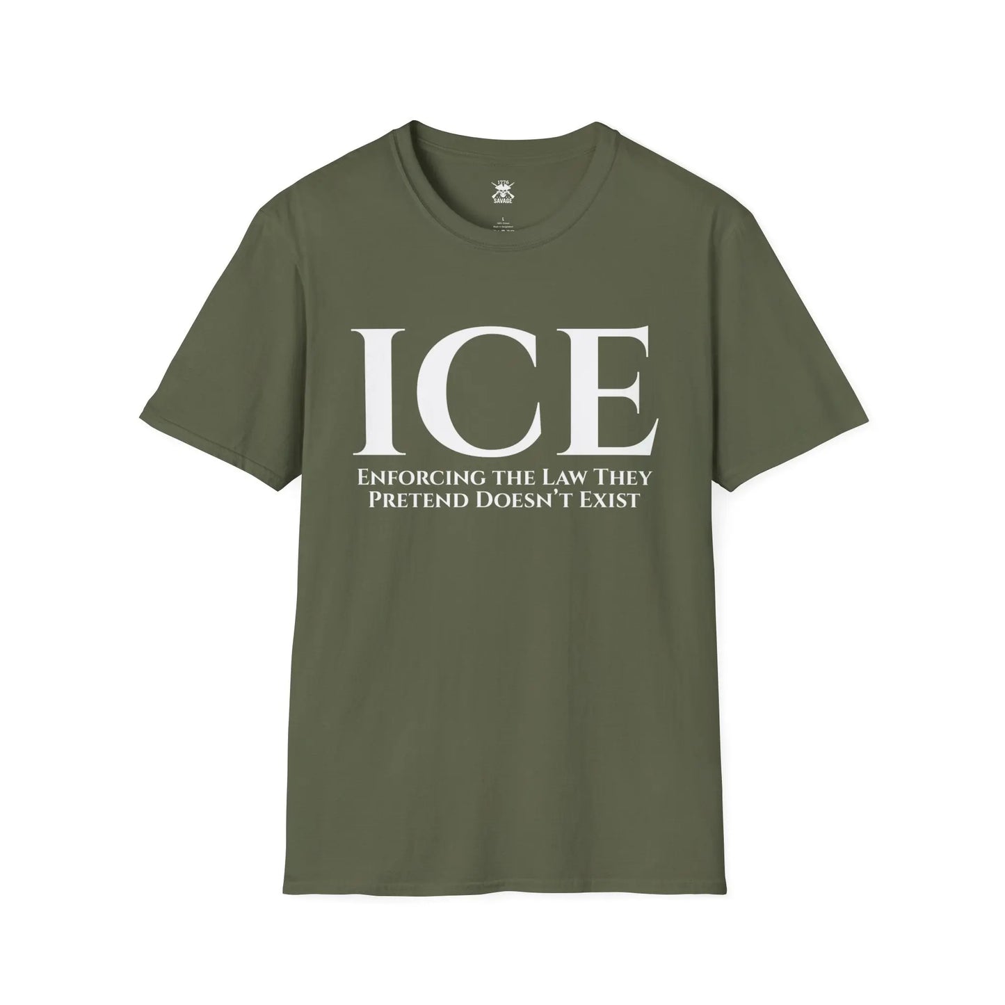 ICE Unisex T-Shirt | Casual Streetwear Printify
