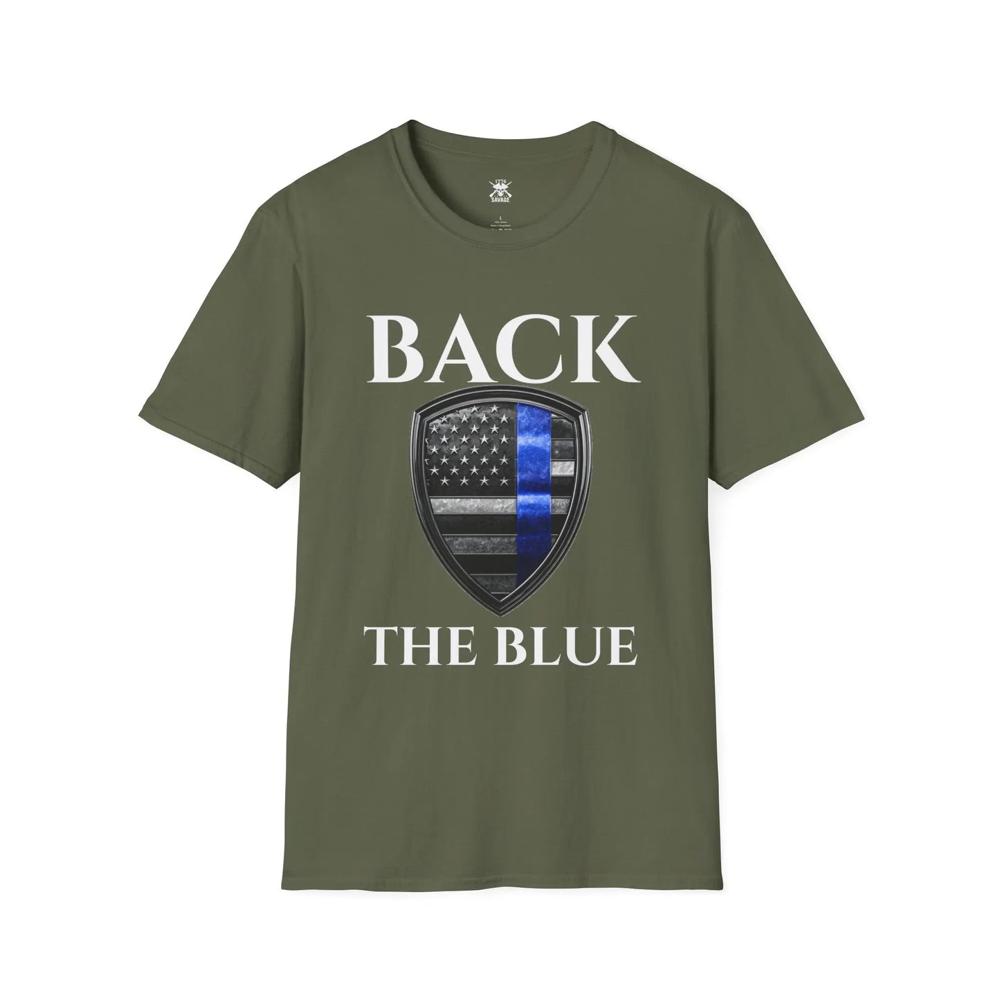Back The Blue Unisex T-Shirt | Casual Streetwear Printify