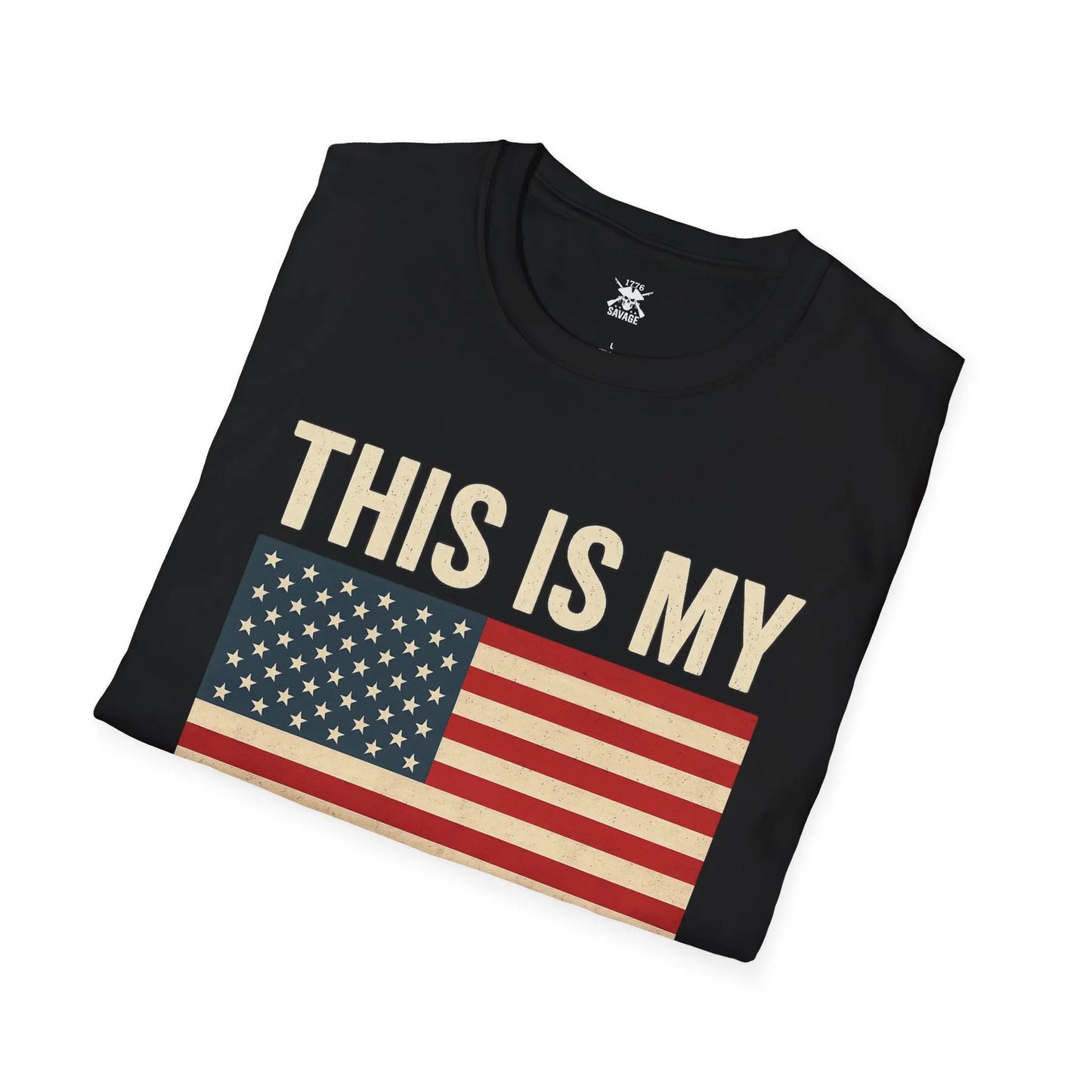 This Is My Pride Flag Graphic Unisex T-Shirt | Casual Streetwear Printify