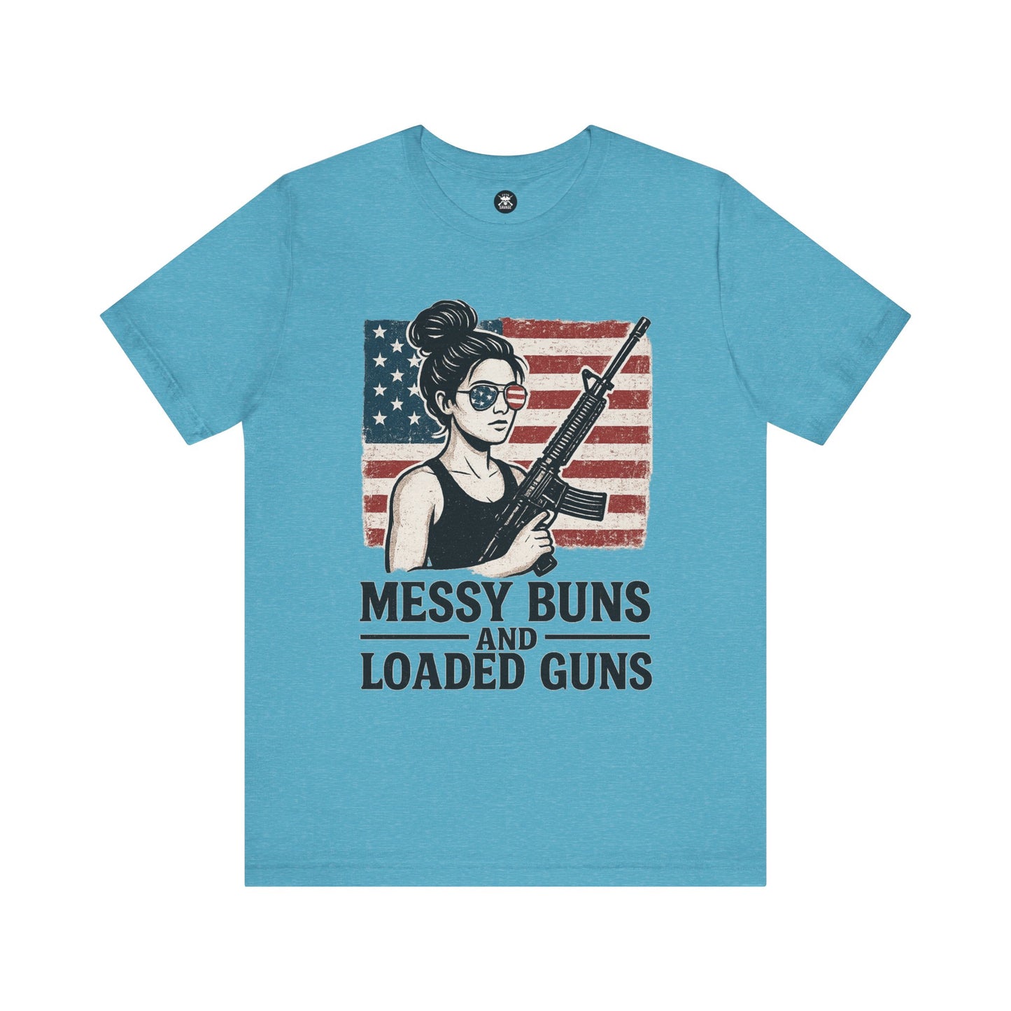 Messy Buns Graphic Unisex T-Shirt | Casual Streetwear