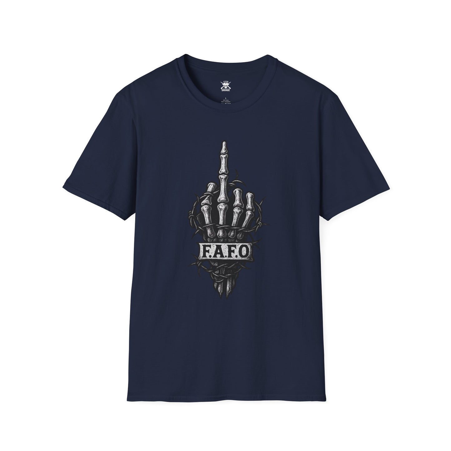 F.A.F.O. Skeleton Hand Graphic Unisex T-Shirt | Casual Streetwear