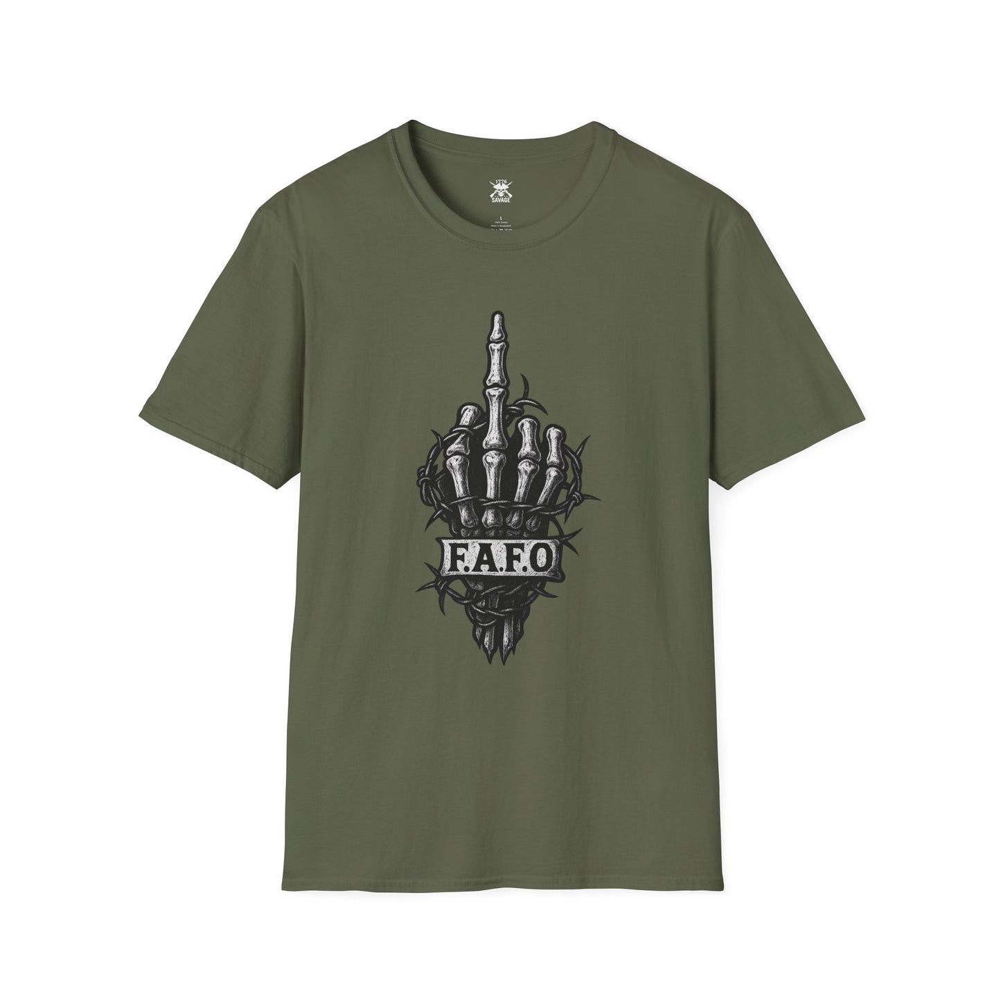 F.A.F.O. Skeleton Hand Graphic Unisex T-Shirt | Casual Streetwear