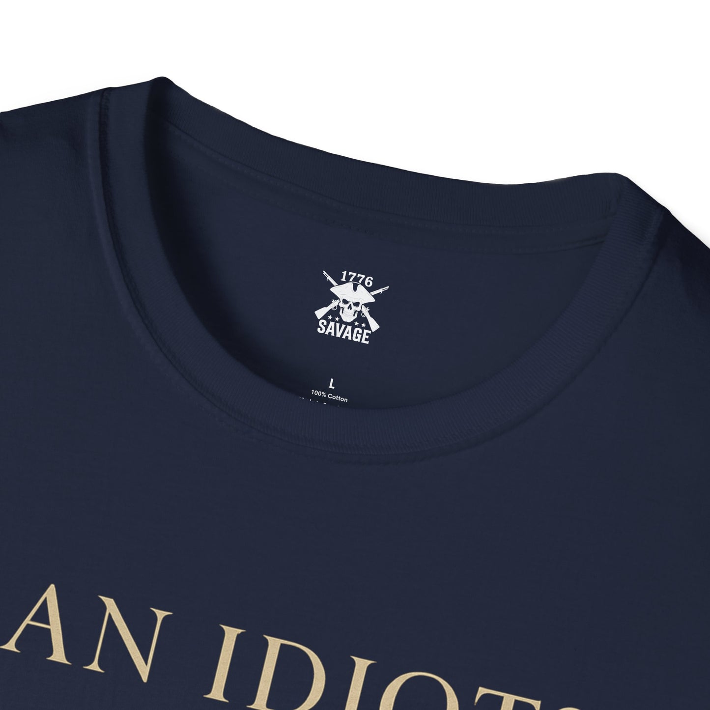Ban Idiots Not Guns Graphic Unisex T-Shirt | Casual Streetwear