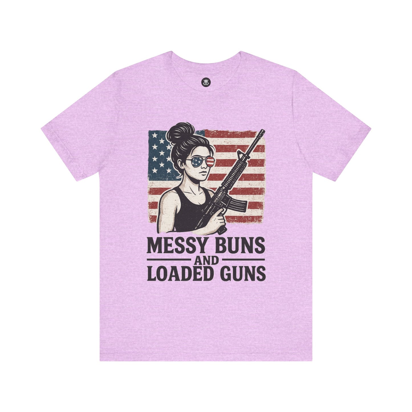 Messy Buns Graphic Unisex T-Shirt | Casual Streetwear