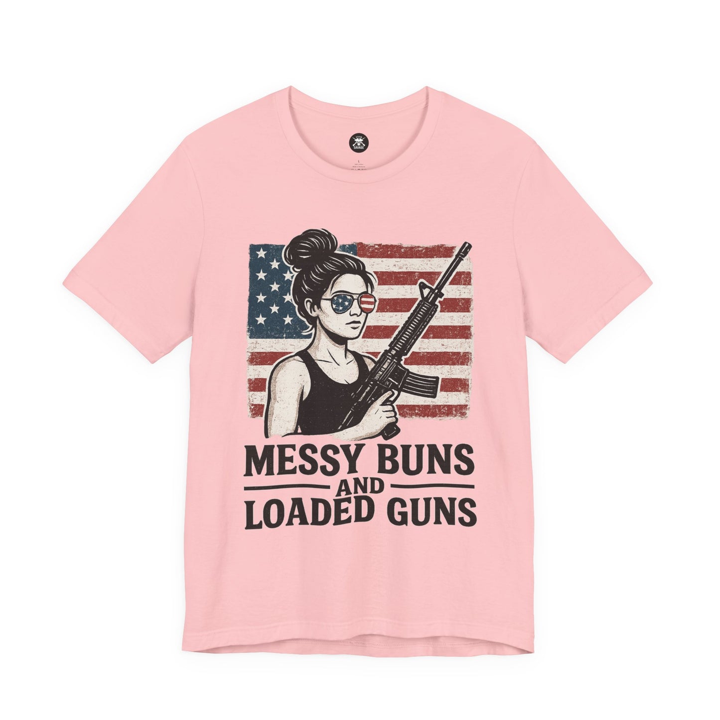 Messy Buns Graphic Unisex T-Shirt | Casual Streetwear