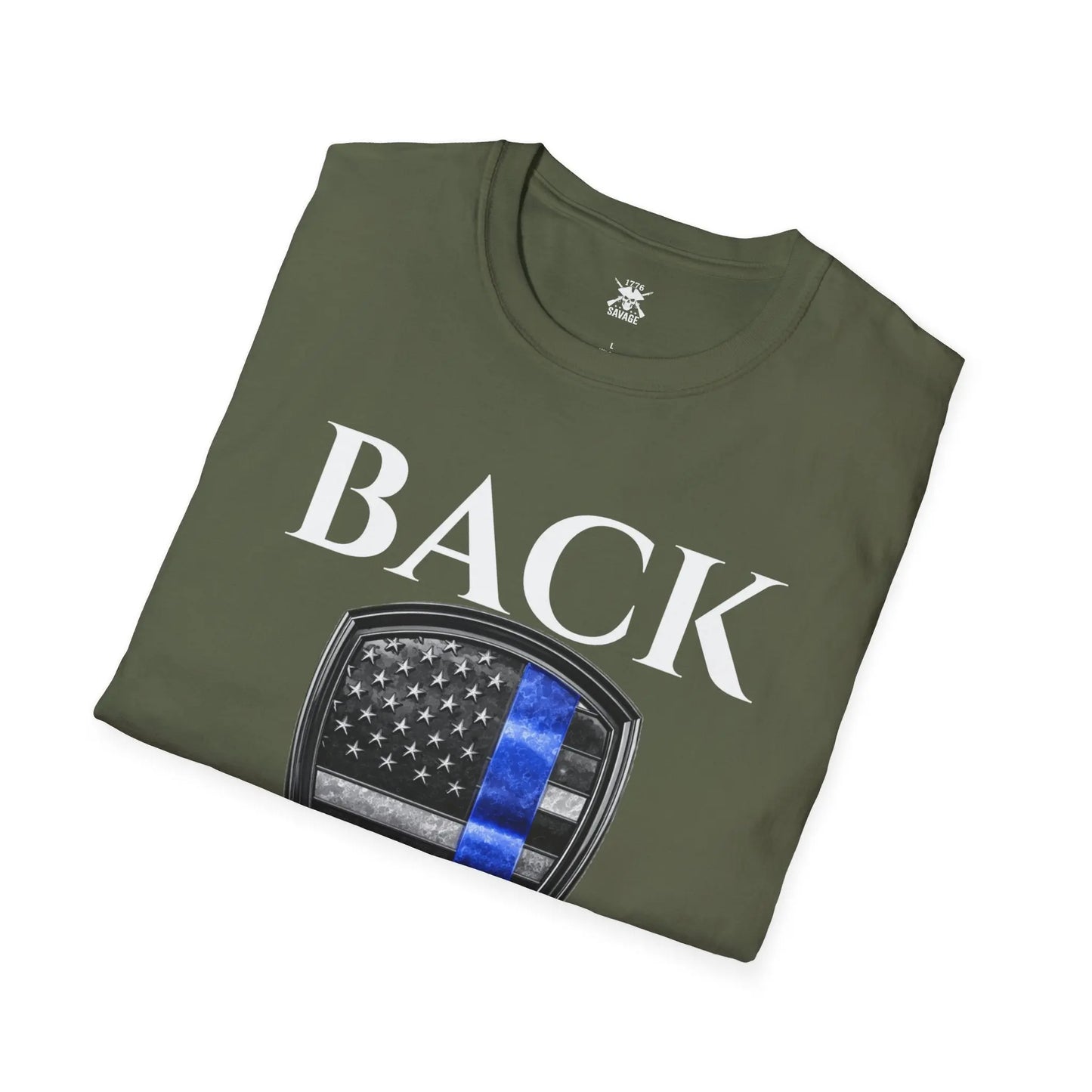 Back The Blue Unisex T-Shirt | Casual Streetwear Printify