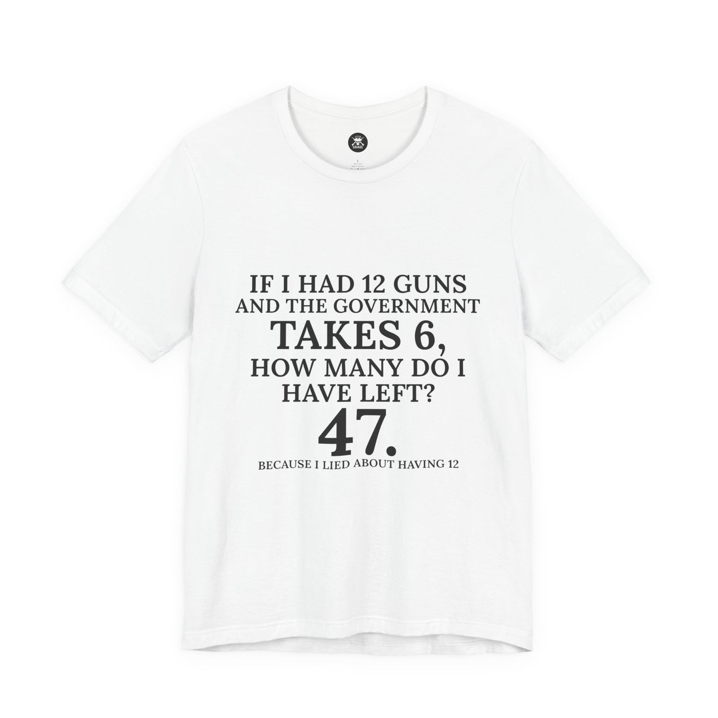 47 Guns Graphic Unisex T-Shirt | Casual Streetwear