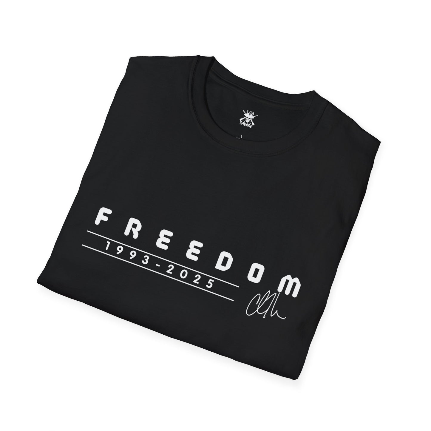 Freedom Charlie Kirk Memorial Unisex T-Shirt | Casual Streetwear
