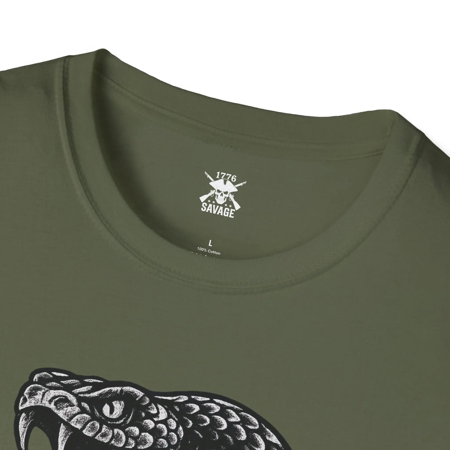 F.A.F.O. Snake Graphic Unisex T-Shirt | Casual Streetwear - 1776 Savage American Apparel