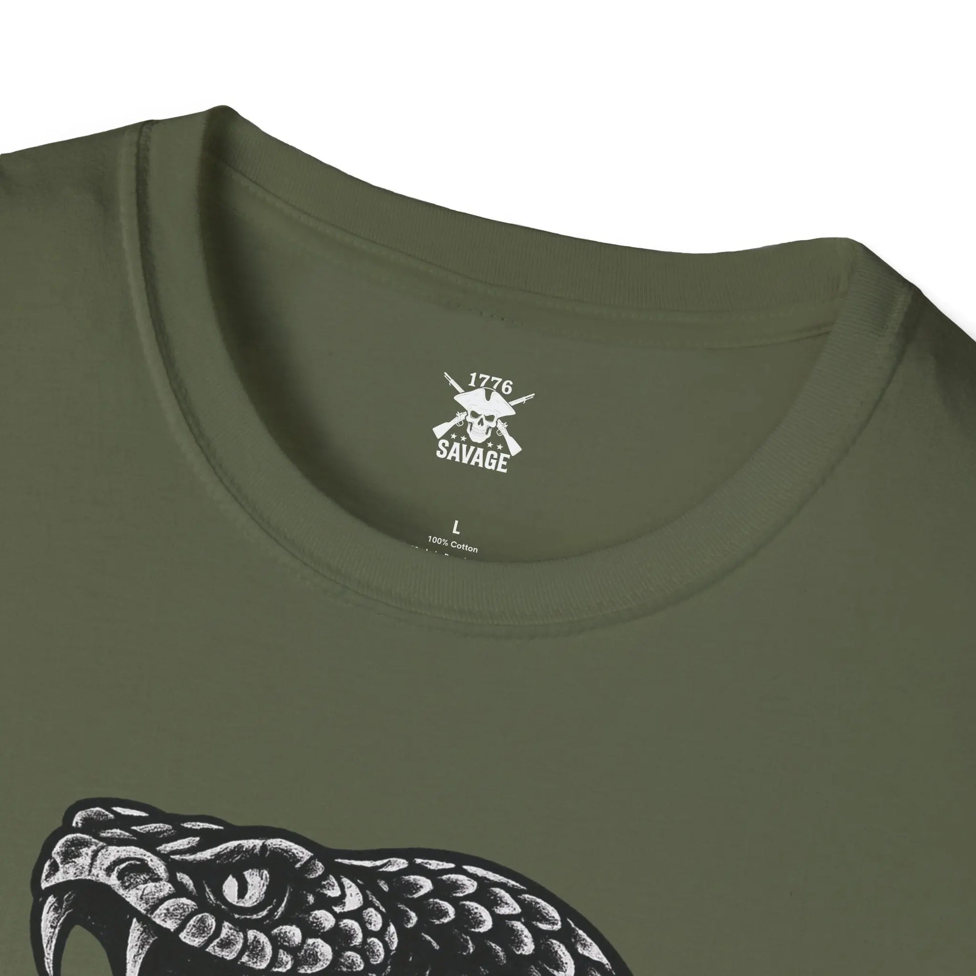 F.A.F.O. Snake Graphic Unisex T-Shirt | Casual Streetwear - 1776 Savage American Apparel
