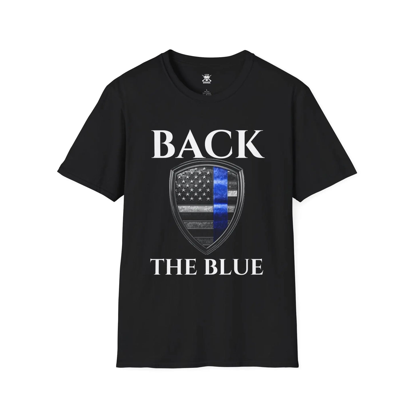 Back The Blue Unisex T-Shirt | Casual Streetwear Printify