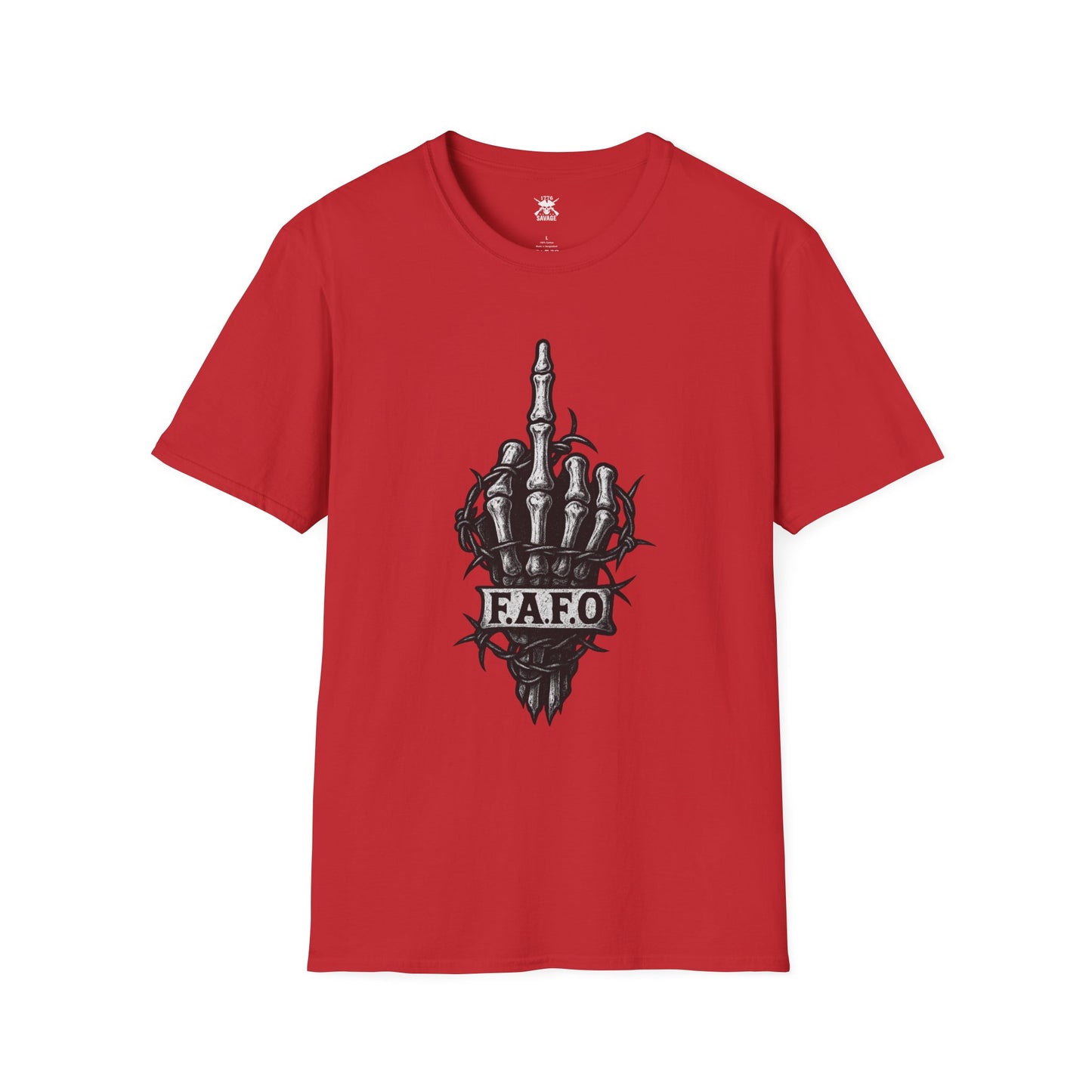 F.A.F.O. Skeleton Hand Graphic Unisex T-Shirt | Casual Streetwear