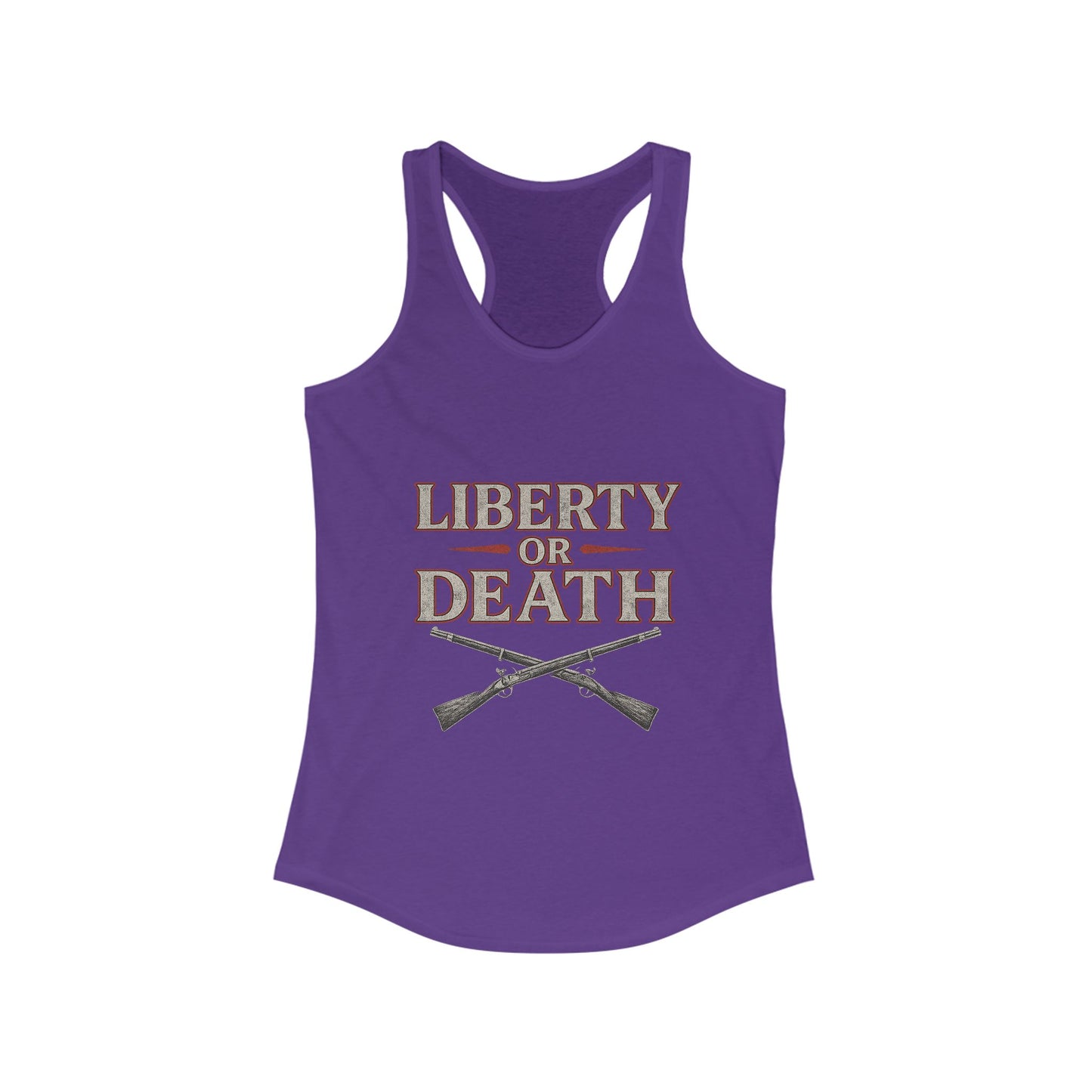 Liberty Or Death Women's Racerback Tank Top