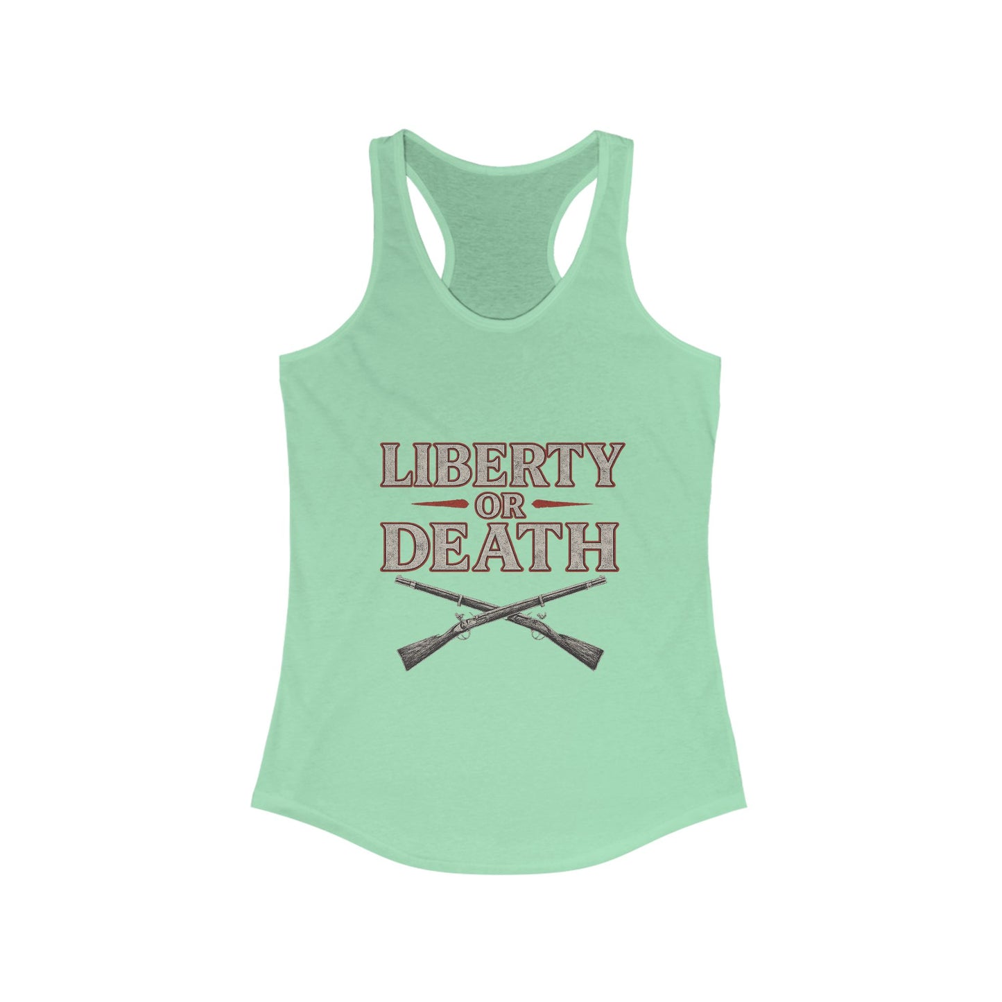 Liberty Or Death Women's Racerback Tank Top