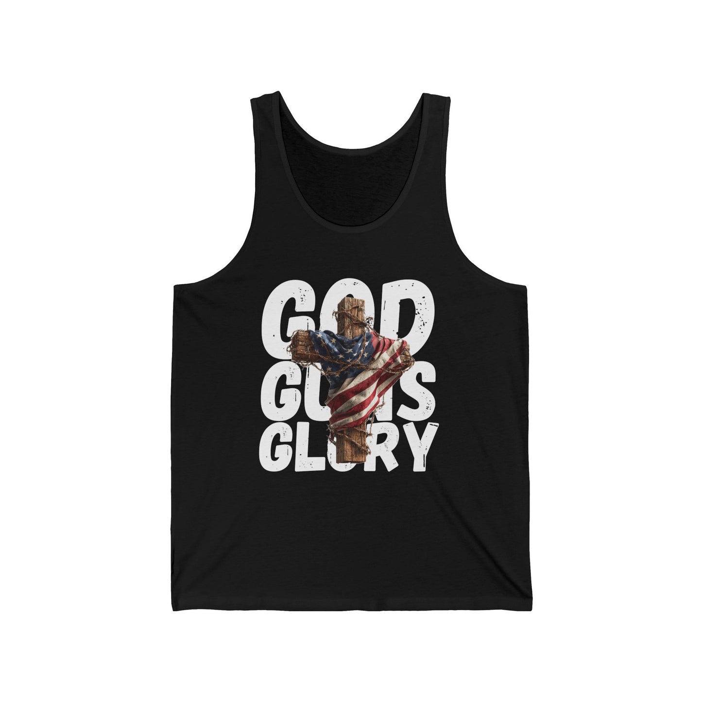 God Guns Glory Men’s Jersey Tank Top