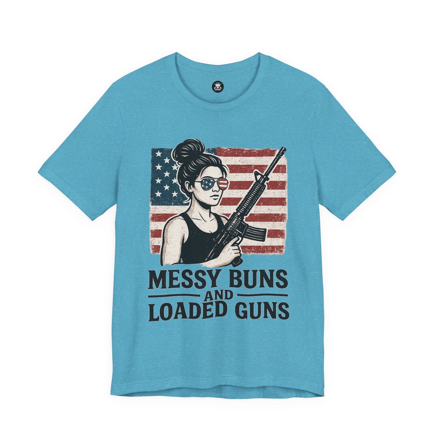 Messy Buns Graphic Unisex T-Shirt | Casual Streetwear