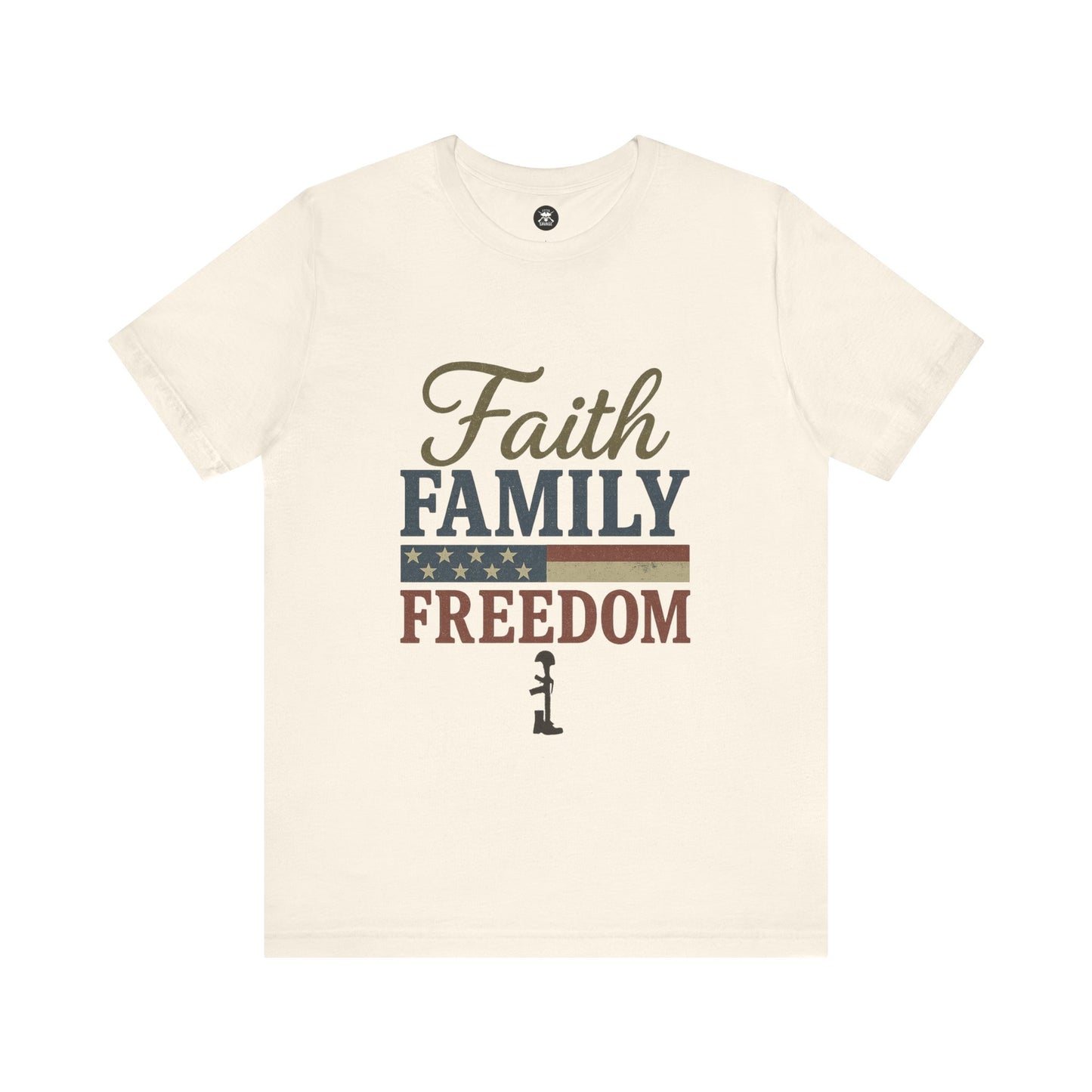Faith Family Freedom Graphic Unisex T-Shirt | Casual Streetwear
