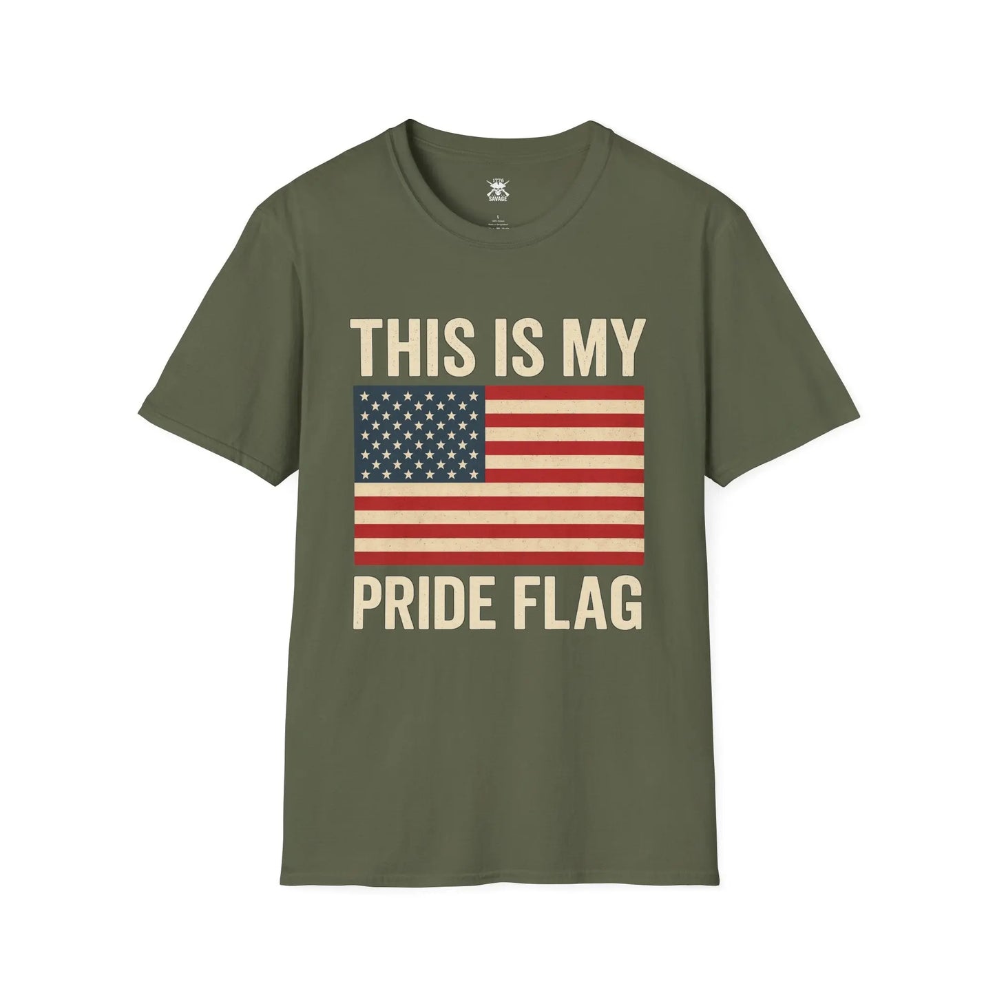This Is My Pride Flag Graphic Unisex T-Shirt | Casual Streetwear Printify