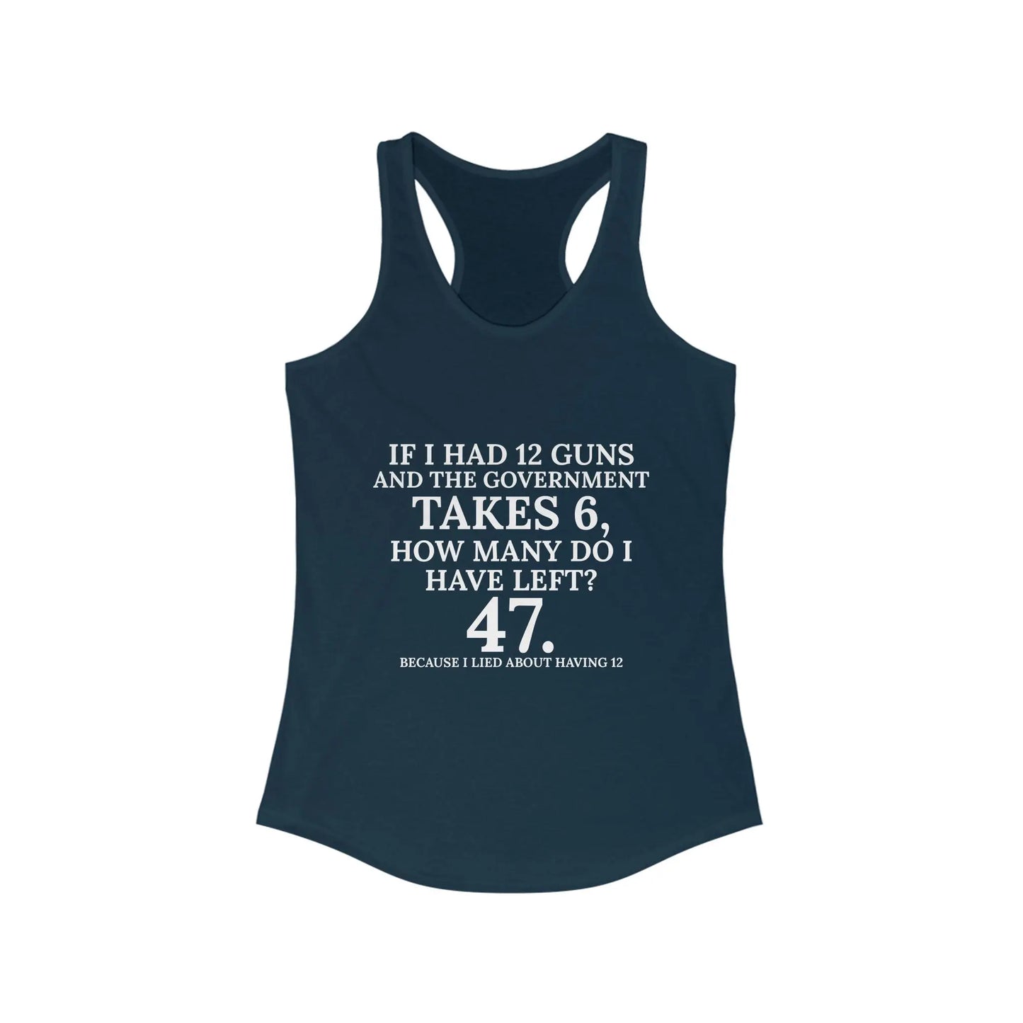 47 Guns Women's Racerback Tank Top - 1776 Savage American Apparel