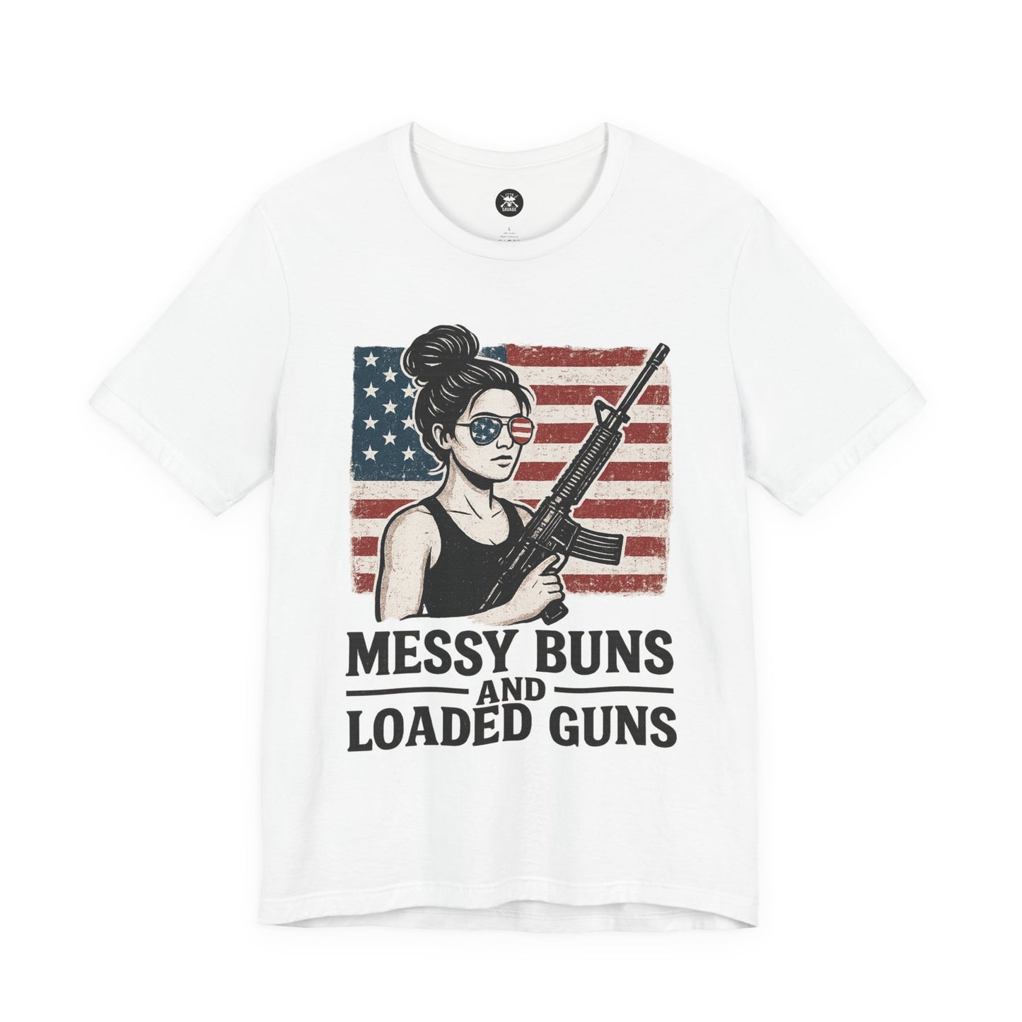 Messy Buns Graphic Unisex T-Shirt | Casual Streetwear