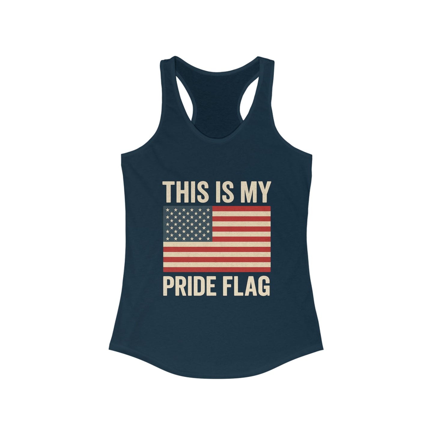This Is My Pride Flag Tank Top Women’s Racerback Tank Top