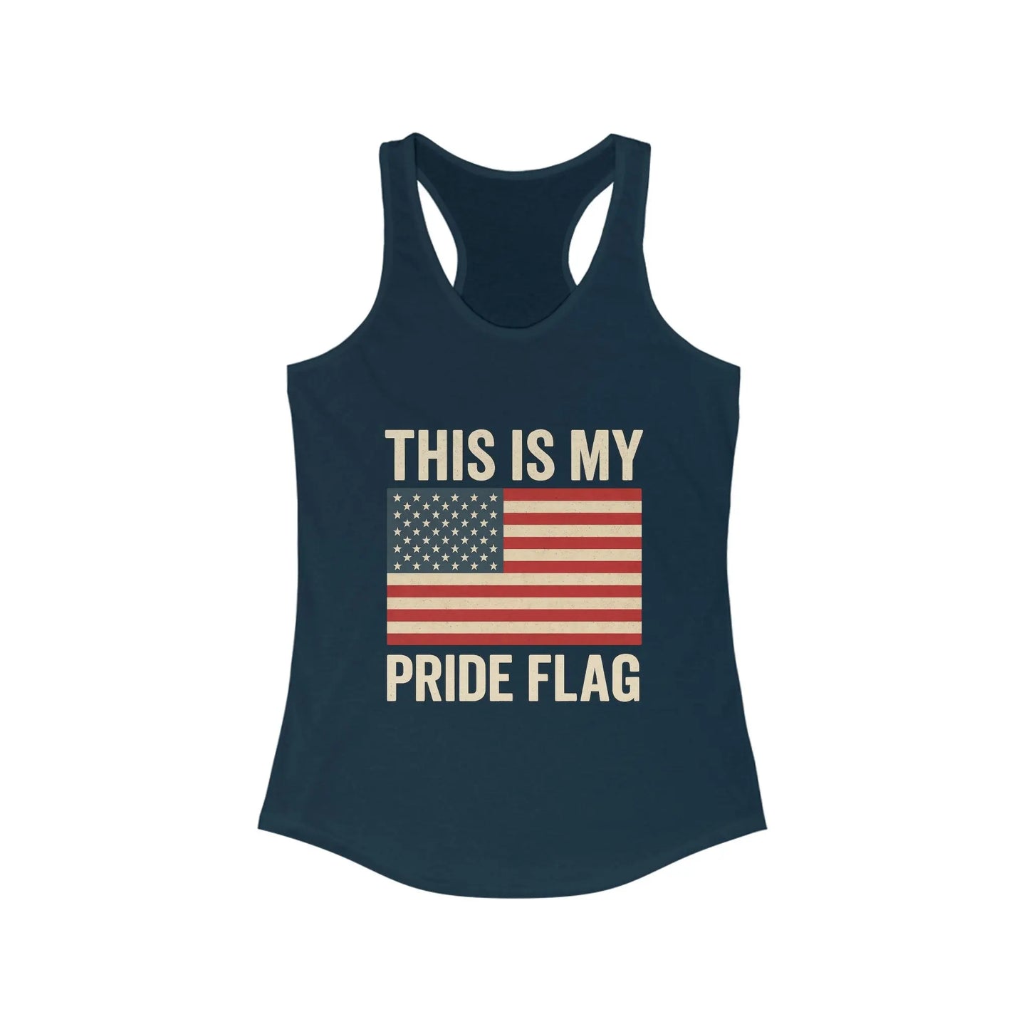 This Is My Pride Flag Tank Top Women’s Racerback Tank Top - 1776 Savage American Apparel