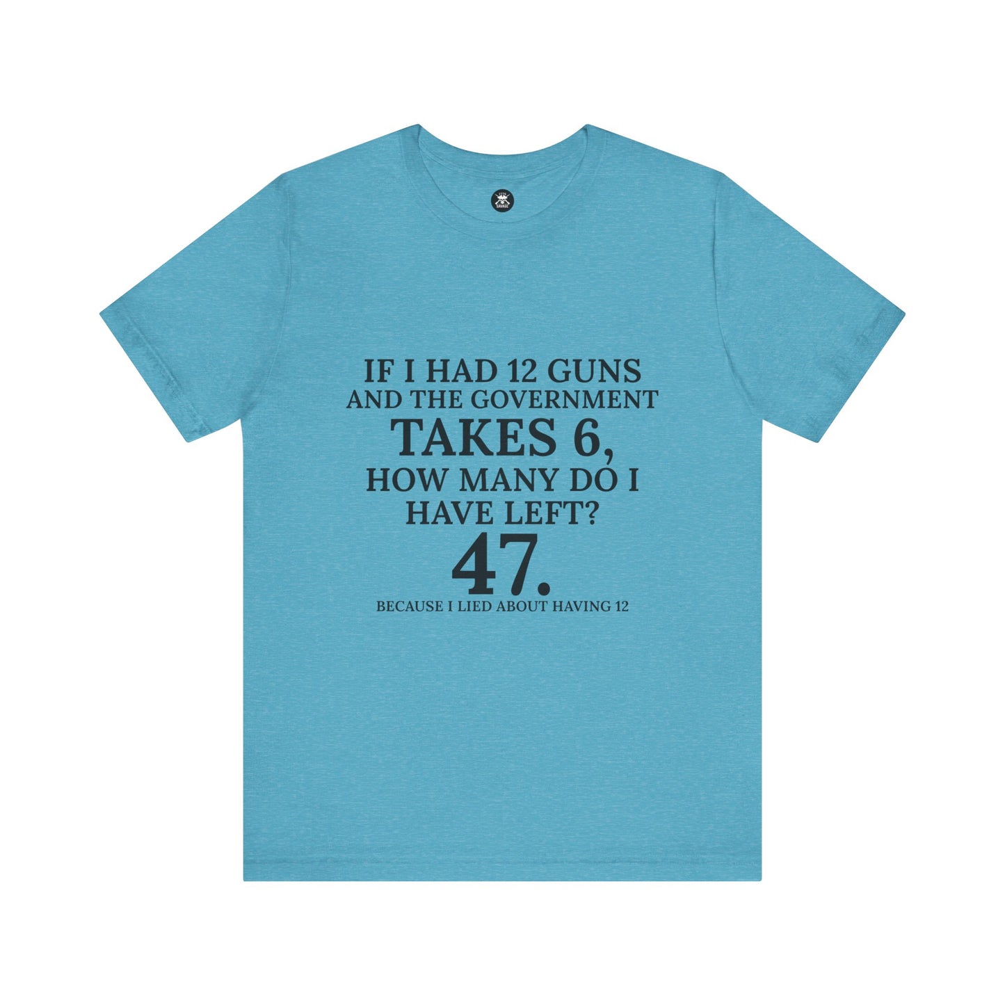 47 Guns Graphic Unisex T-Shirt | Casual Streetwear