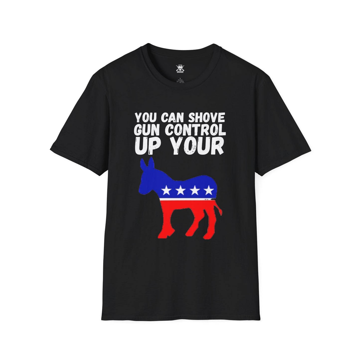 Shove Gun Control Graphic Unisex T-Shirt | Casual Streetwear