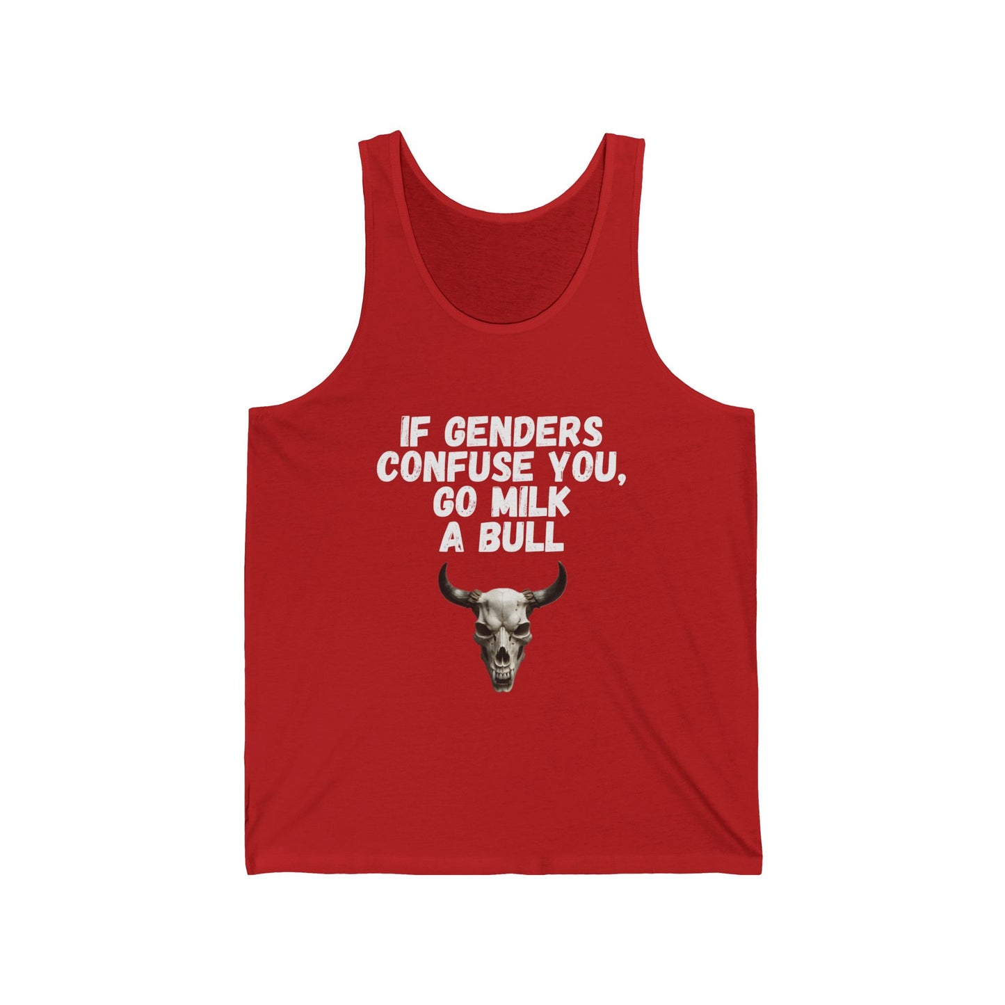 Gender Confusion Men’s Jersey Tank Top