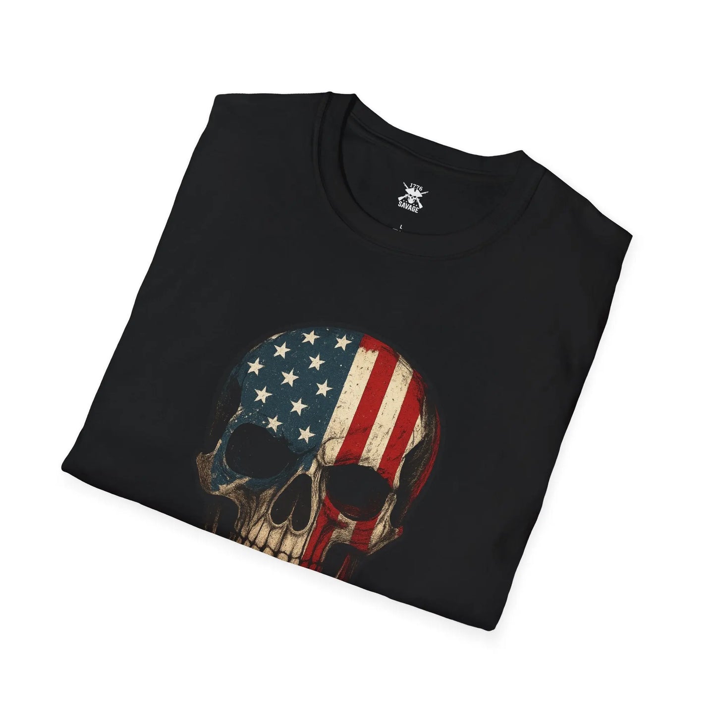 F.A.F.O. American Skull Graphic Unisex T-Shirt | Casual Streetwear Printify