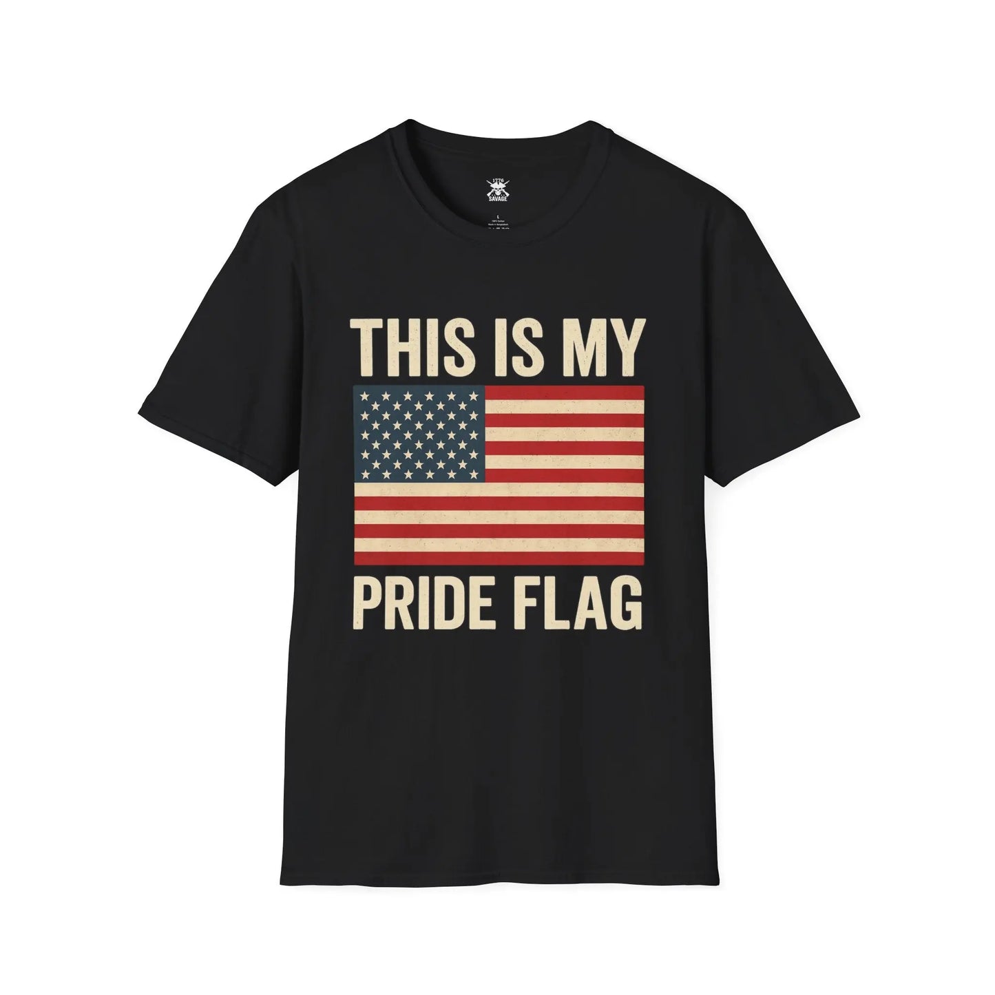 This Is My Pride Flag Graphic Unisex T-Shirt | Casual Streetwear Printify