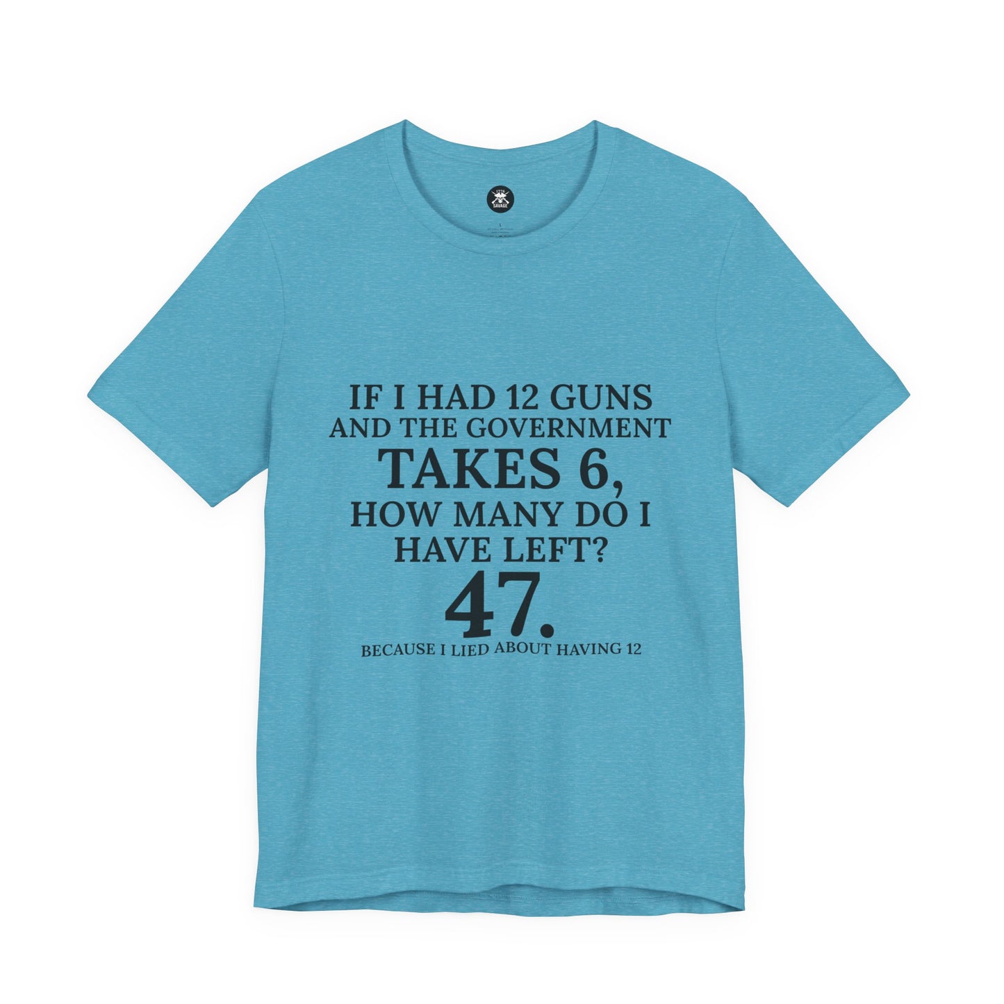 47 Guns Graphic Unisex T-Shirt | Casual Streetwear