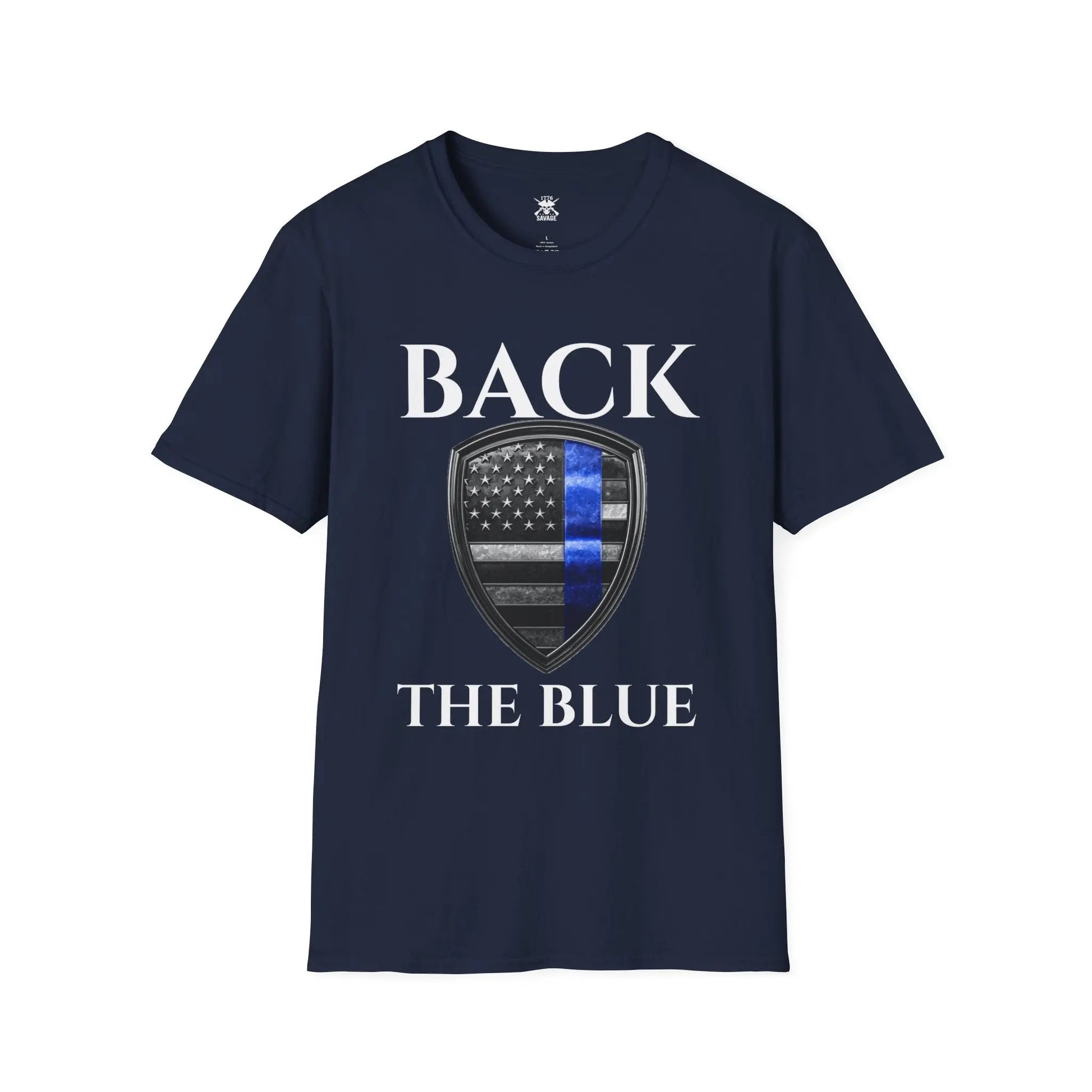 Back The Blue Unisex T-Shirt | Casual Streetwear Printify