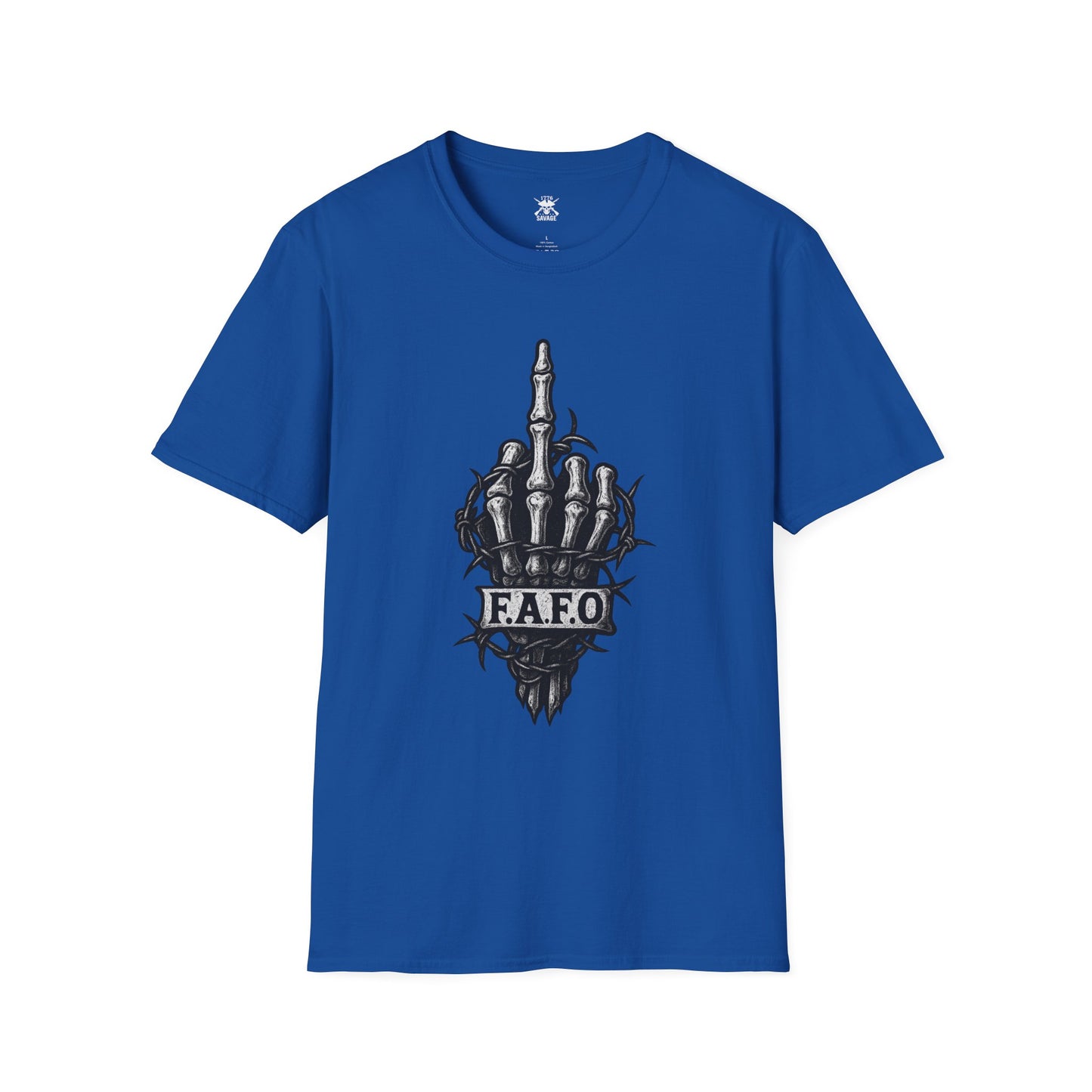 F.A.F.O. Skeleton Hand Graphic Unisex T-Shirt | Casual Streetwear
