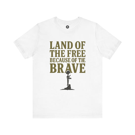 Land Of The Free Graphic Unisex T-Shirt | Casual Streetwear