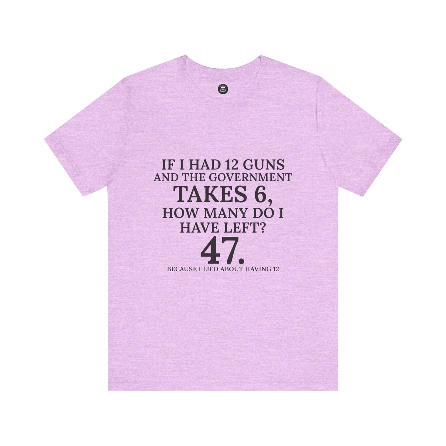 47 Guns Graphic Unisex T-Shirt | Casual Streetwear