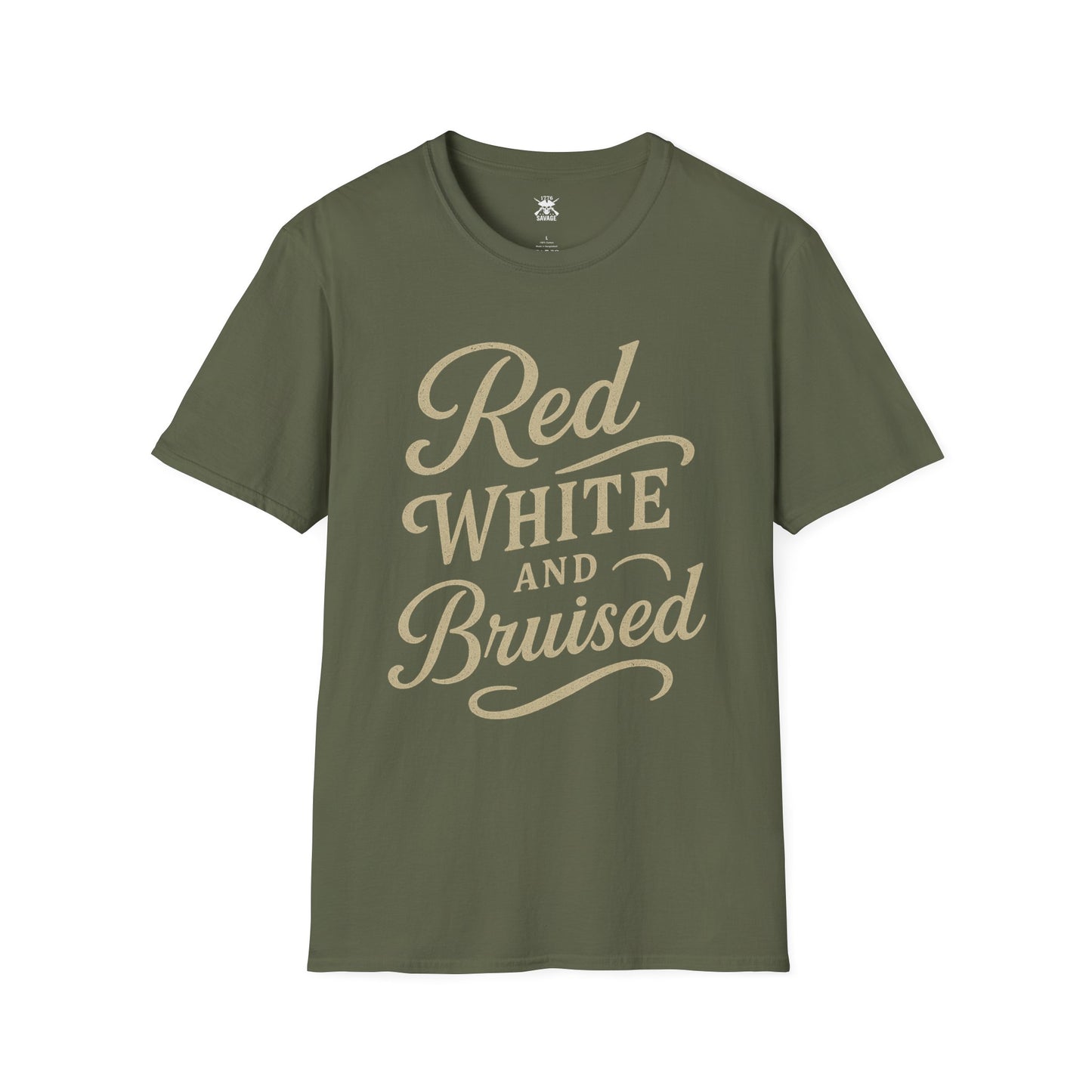 Red White and Bruised Unisex T-Shirt | Casual Streetwear