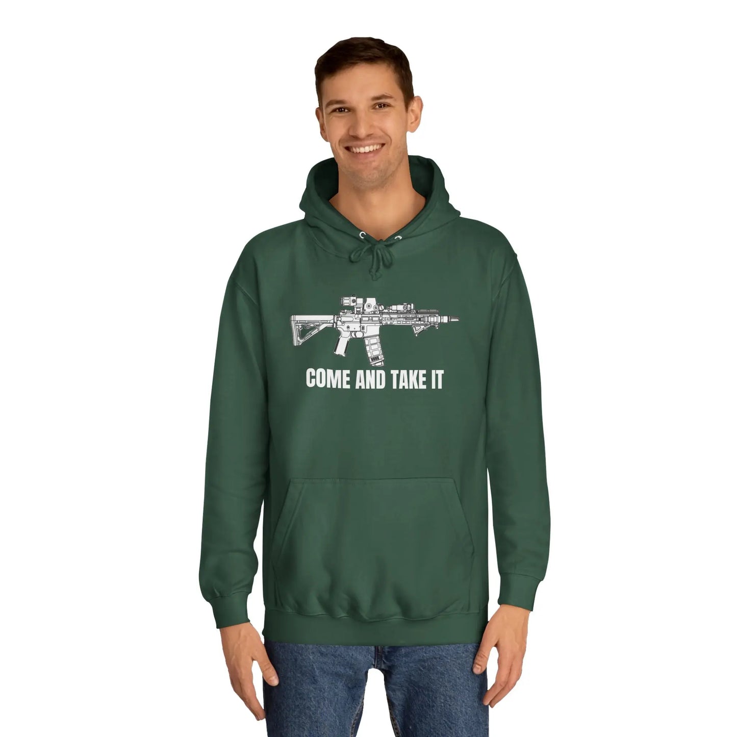 Come And Take It Unisex College Hoodie