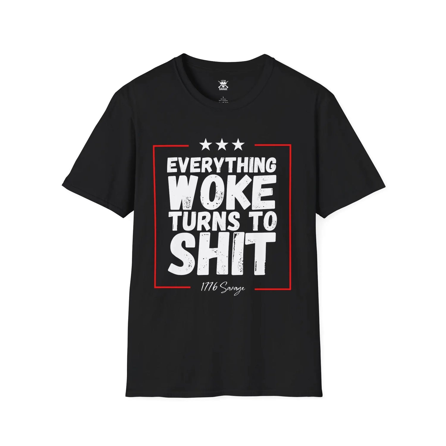 Everything Woke Graphic Unisex T-Shirt | Casual Streetwear Printify