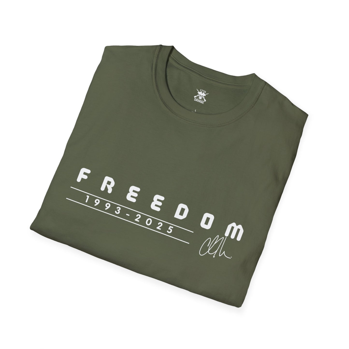 Freedom Charlie Kirk Memorial Unisex T-Shirt | Casual Streetwear