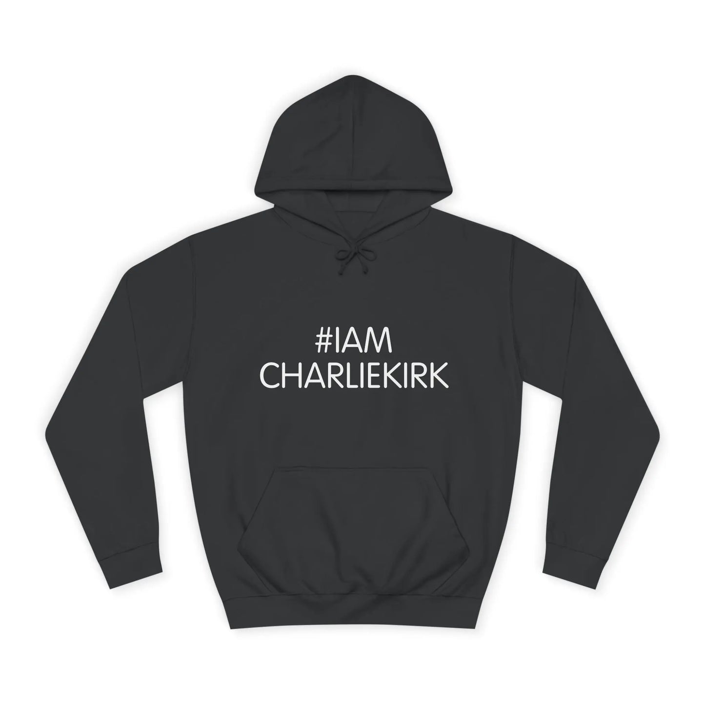 #IAMCHARLIEKIRK Unisex College Hoodie