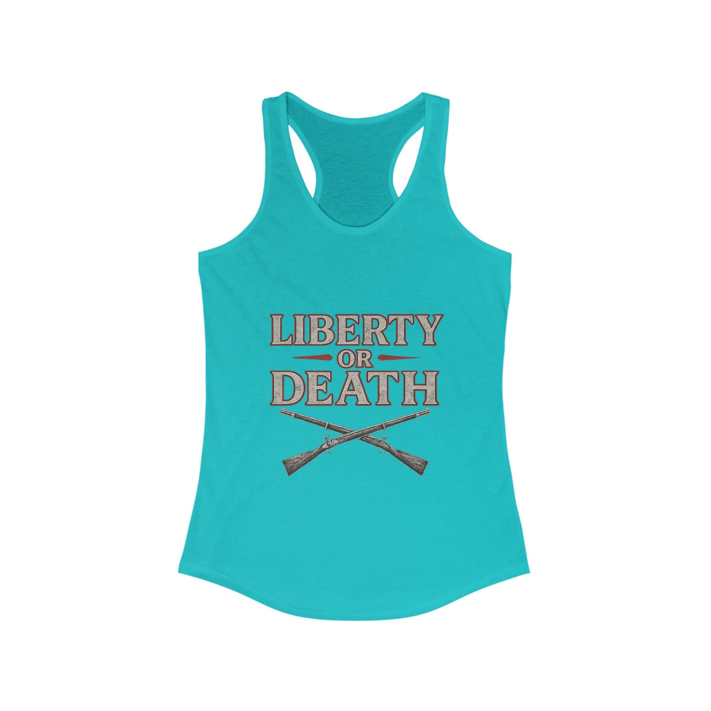 Liberty Or Death Women's Racerback Tank Top